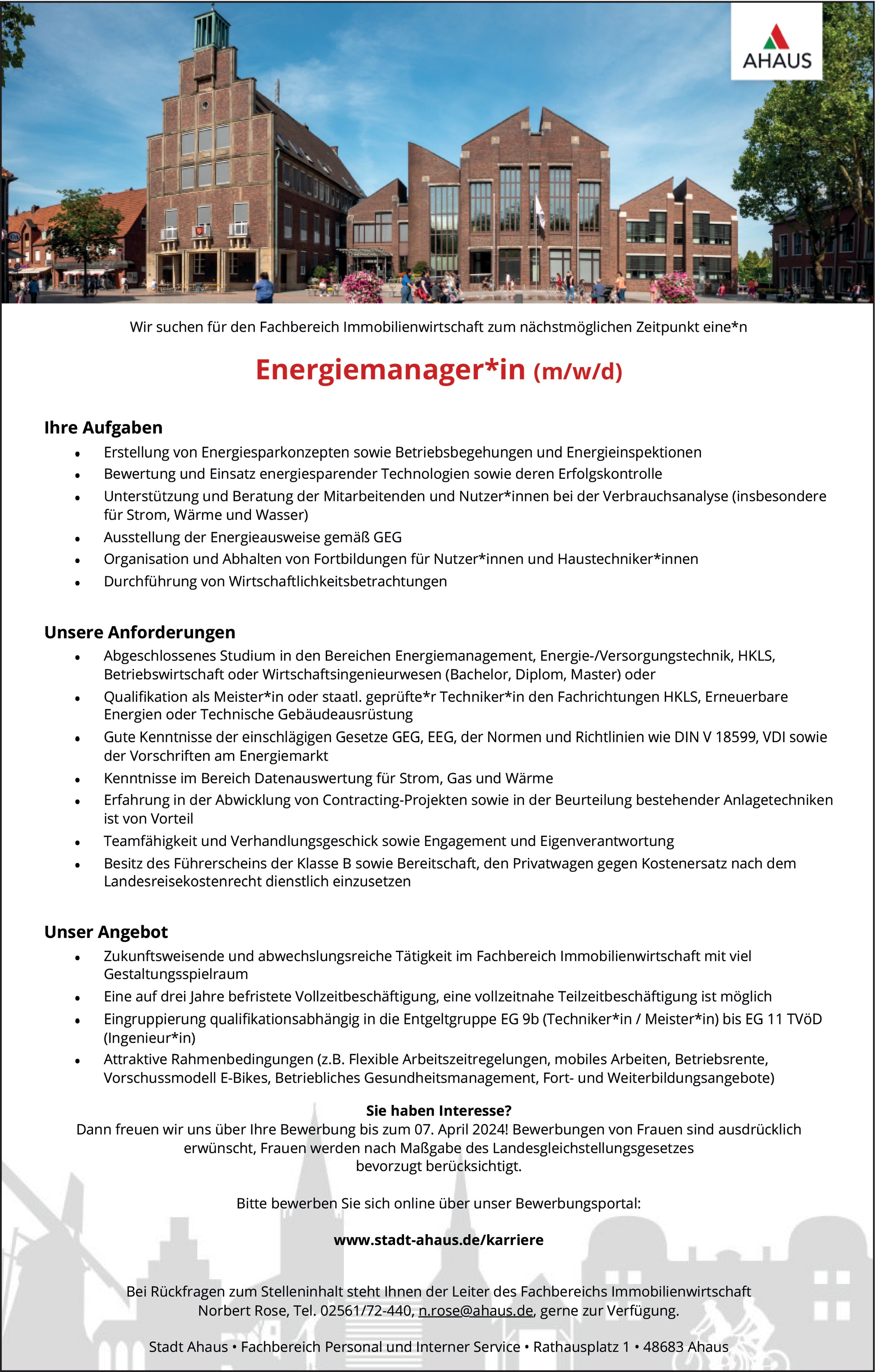 Energiemanager m/w/d