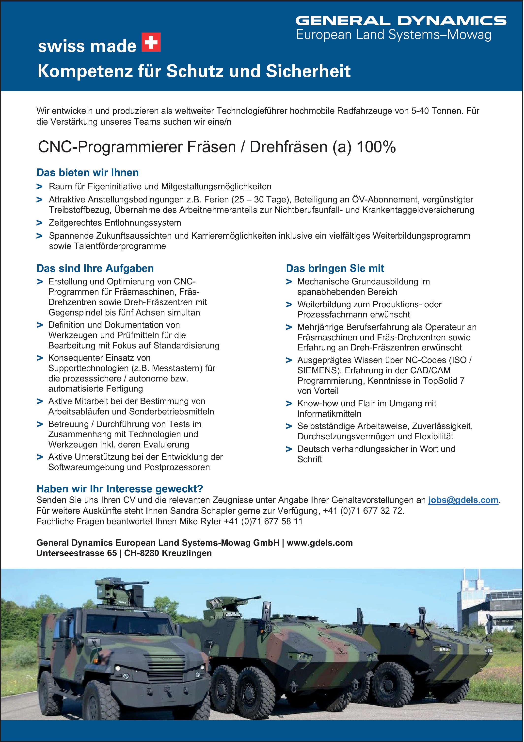 CNC-Programmierer Fräsen / Drehfräsen (a)