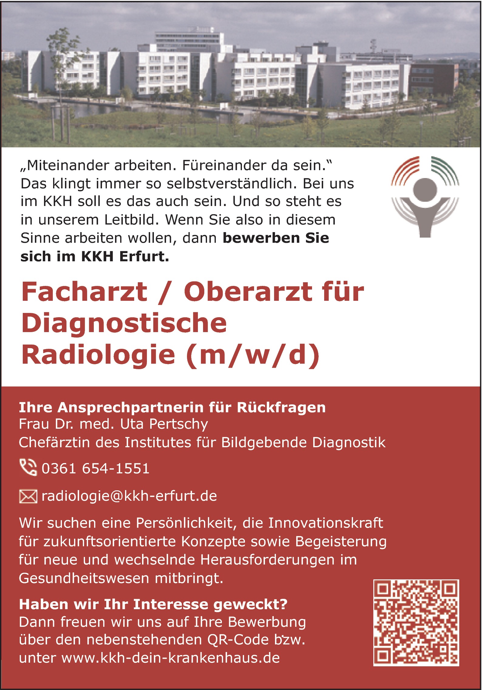 Facharzt für Diagnostische Radiologie m/w/d