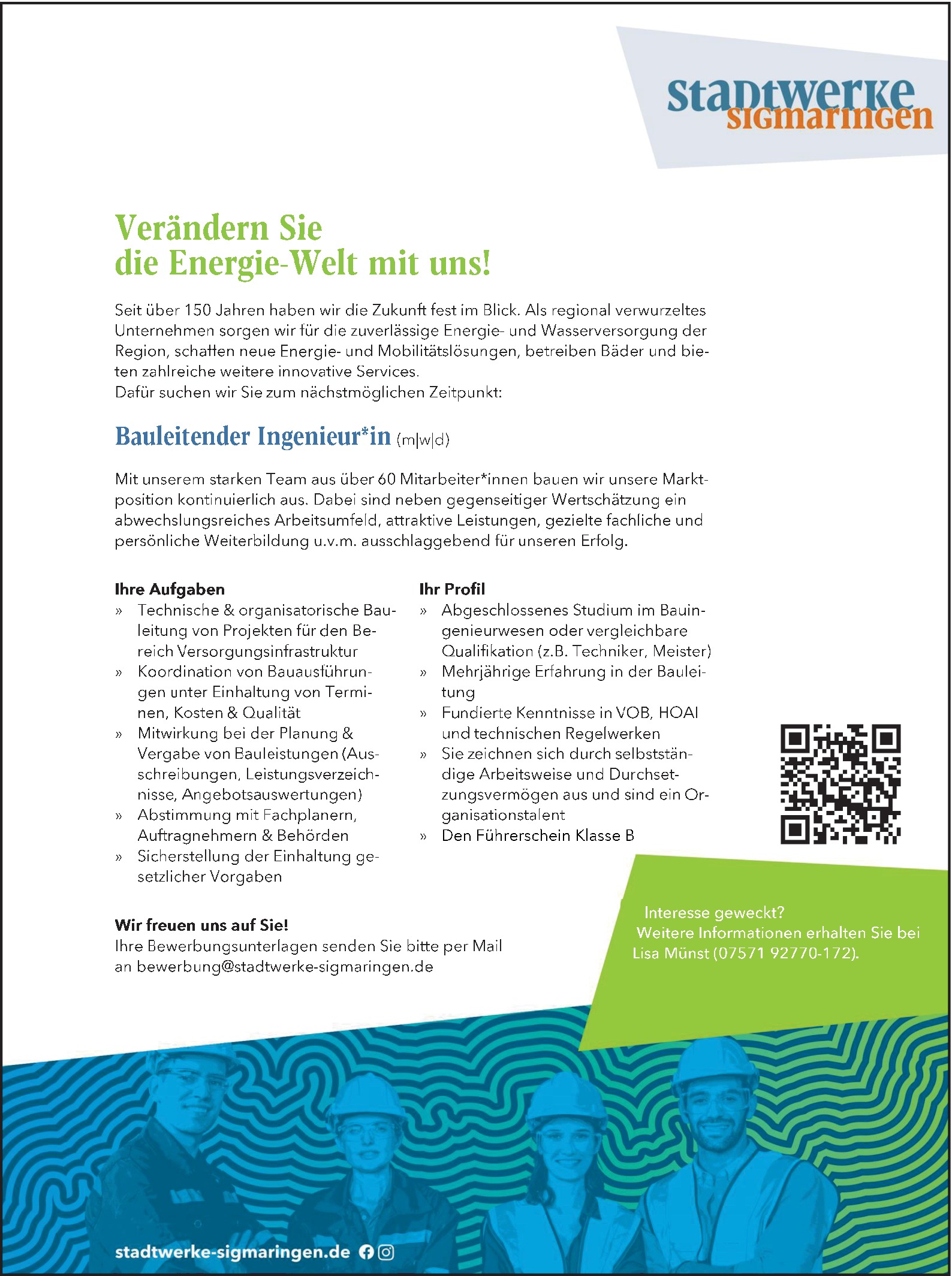 Bauingenieur als Bauleitung  (m/w/d)