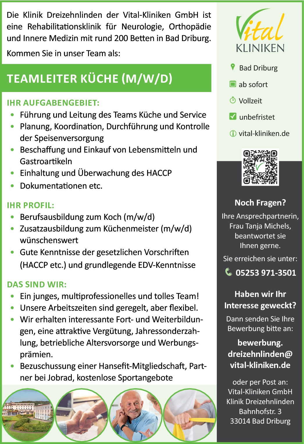 Teamleiter Küche (m/w/d)
