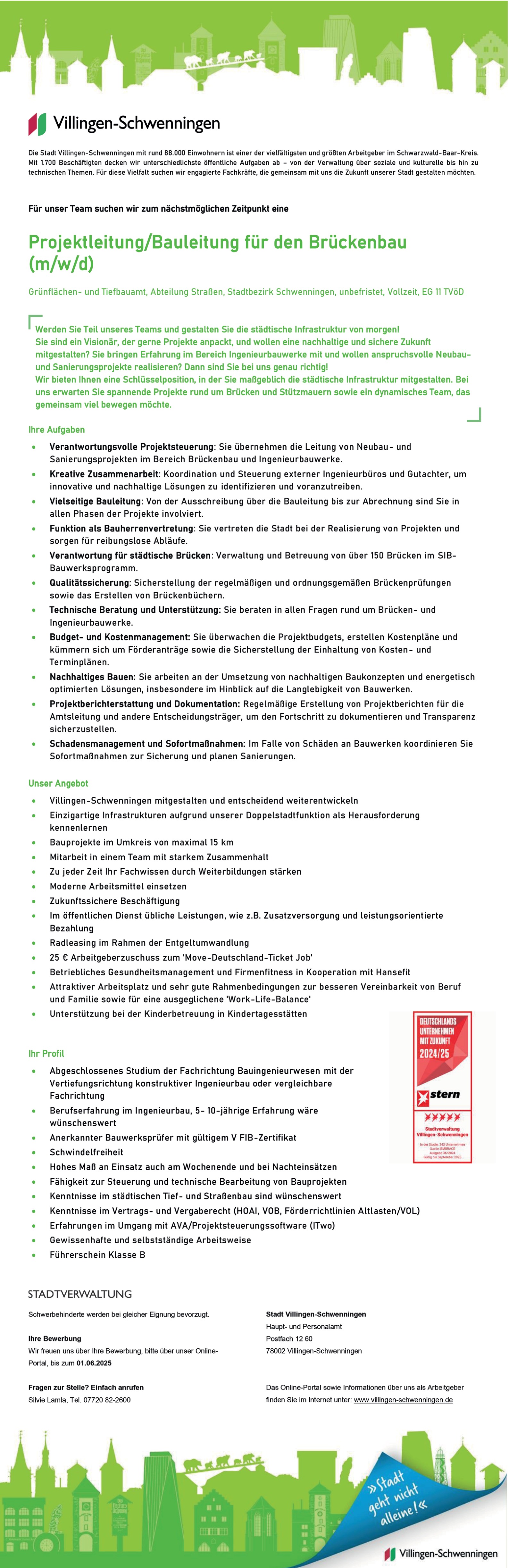 Bauingenieur (m/w/d)