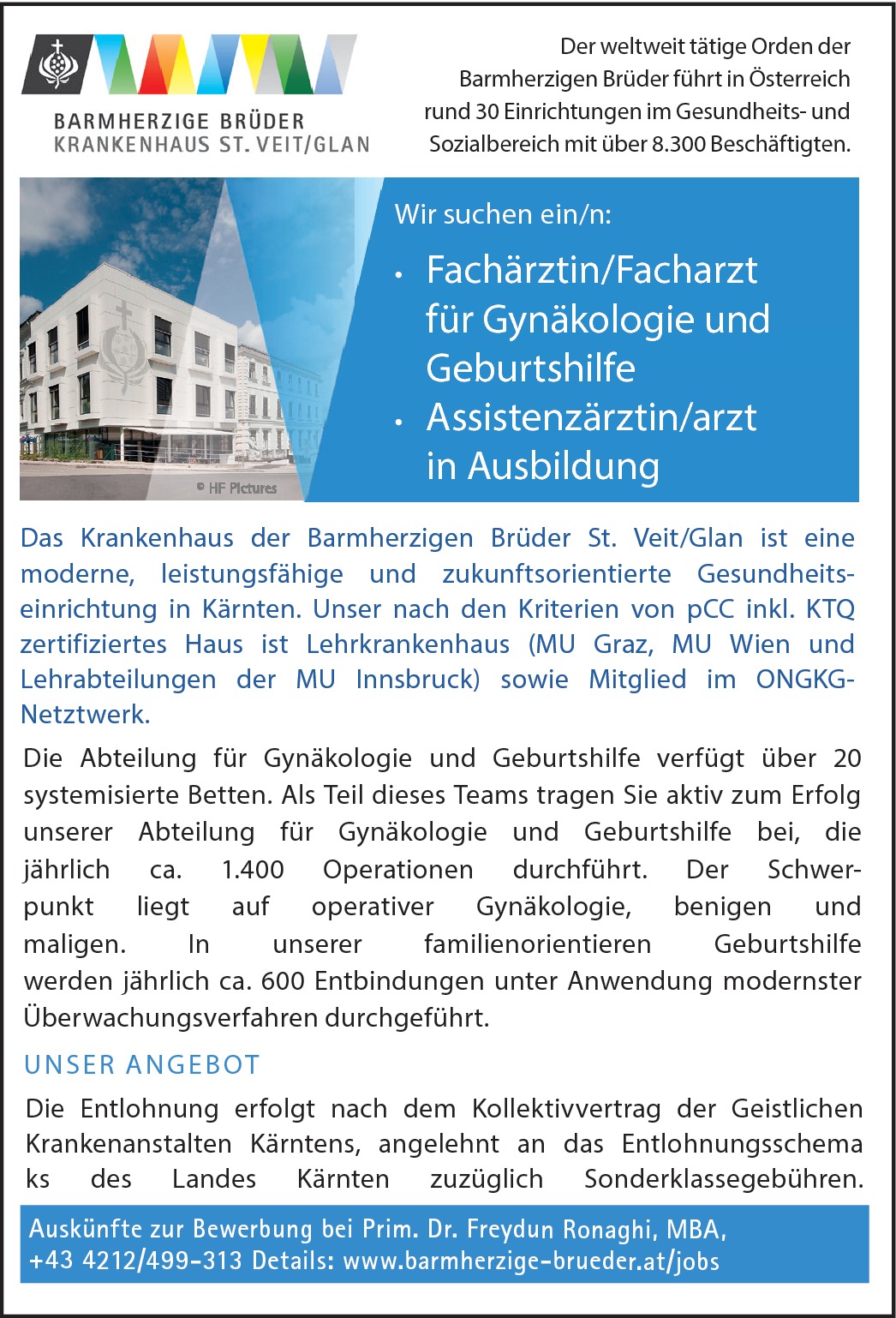 Assistenzarzt in Ausbildung m/w/d