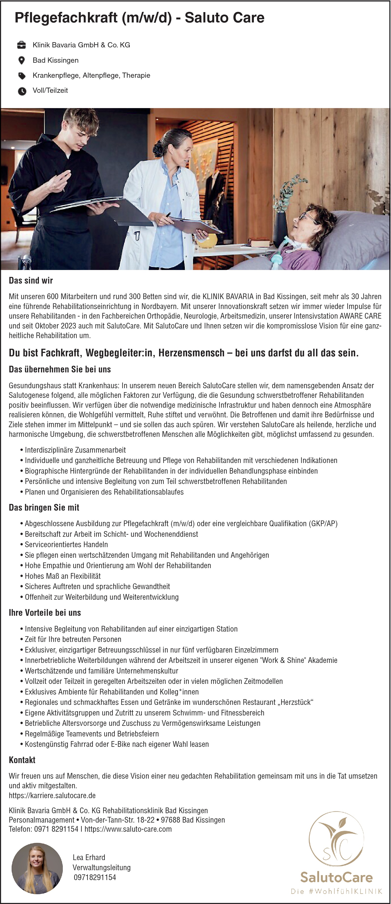 Pflegefachkraft (m/w/d) 