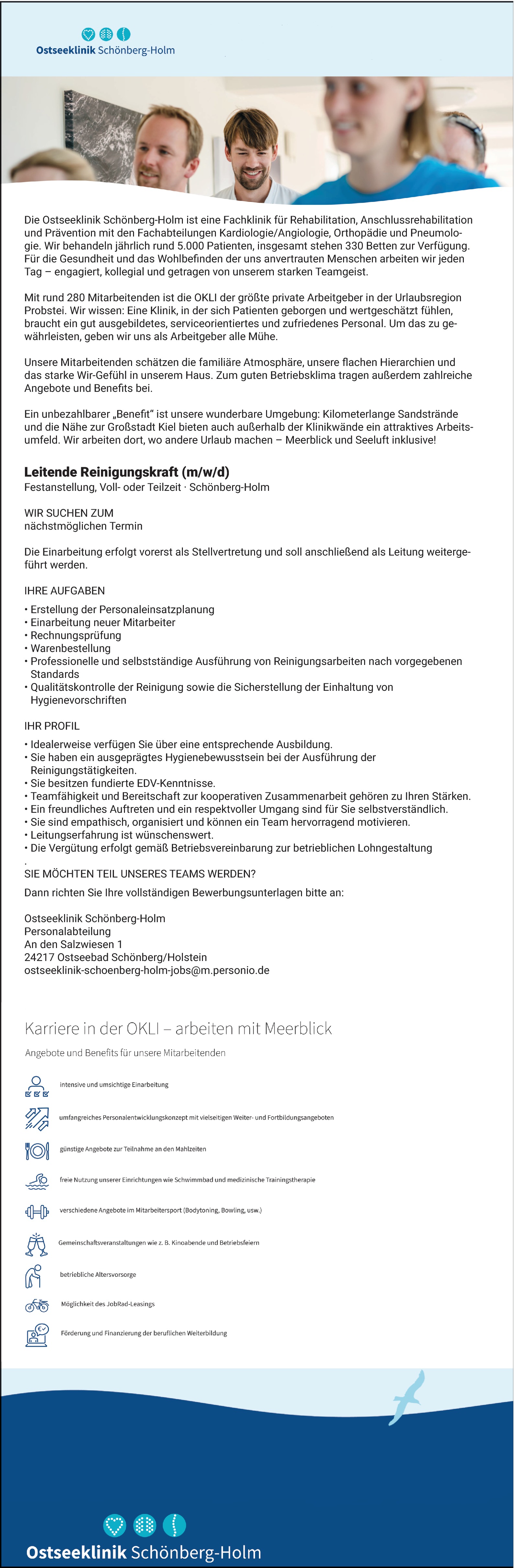 Leitende Reinigungskraft m/w/d	