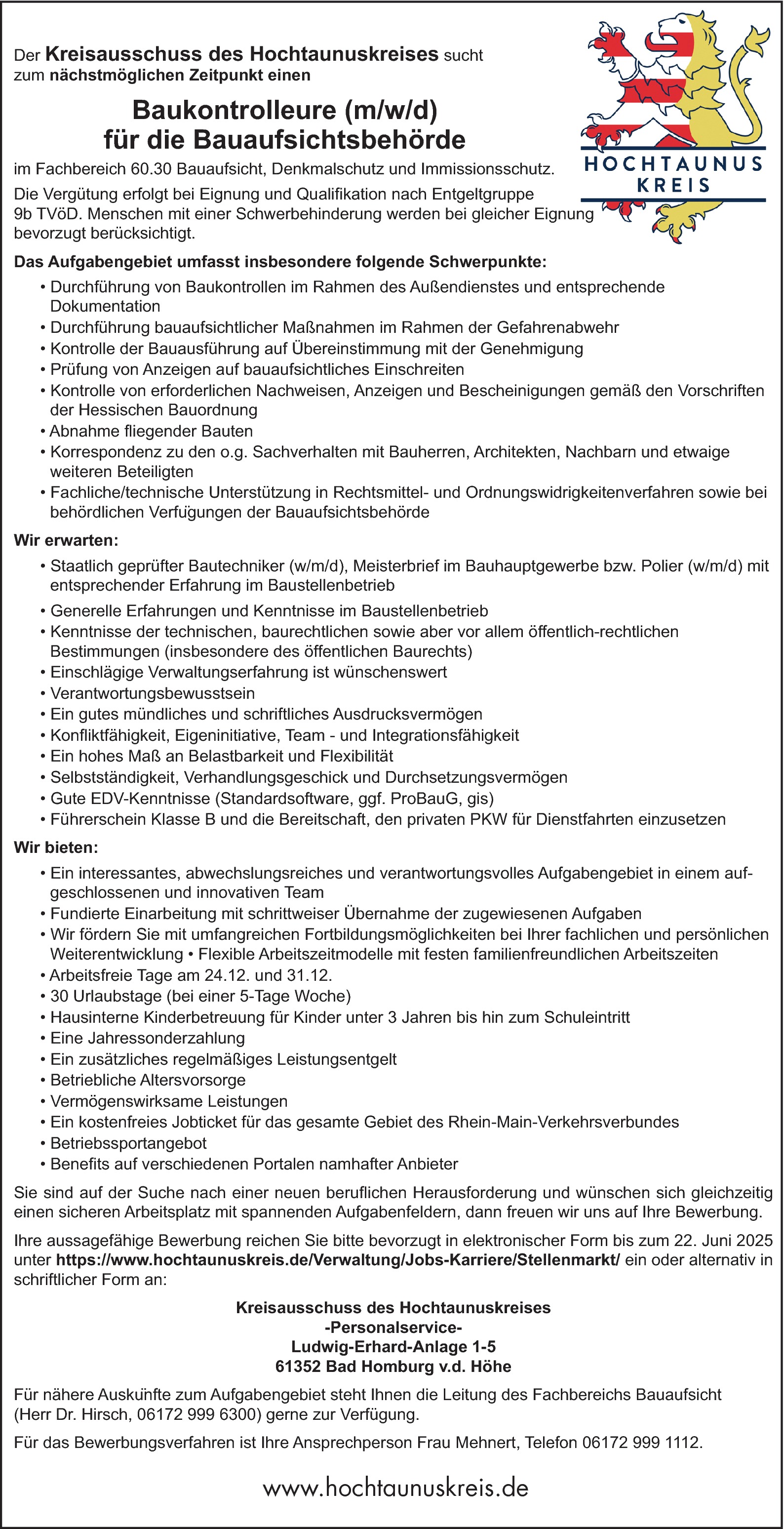 Bautechniker (m/w/d)