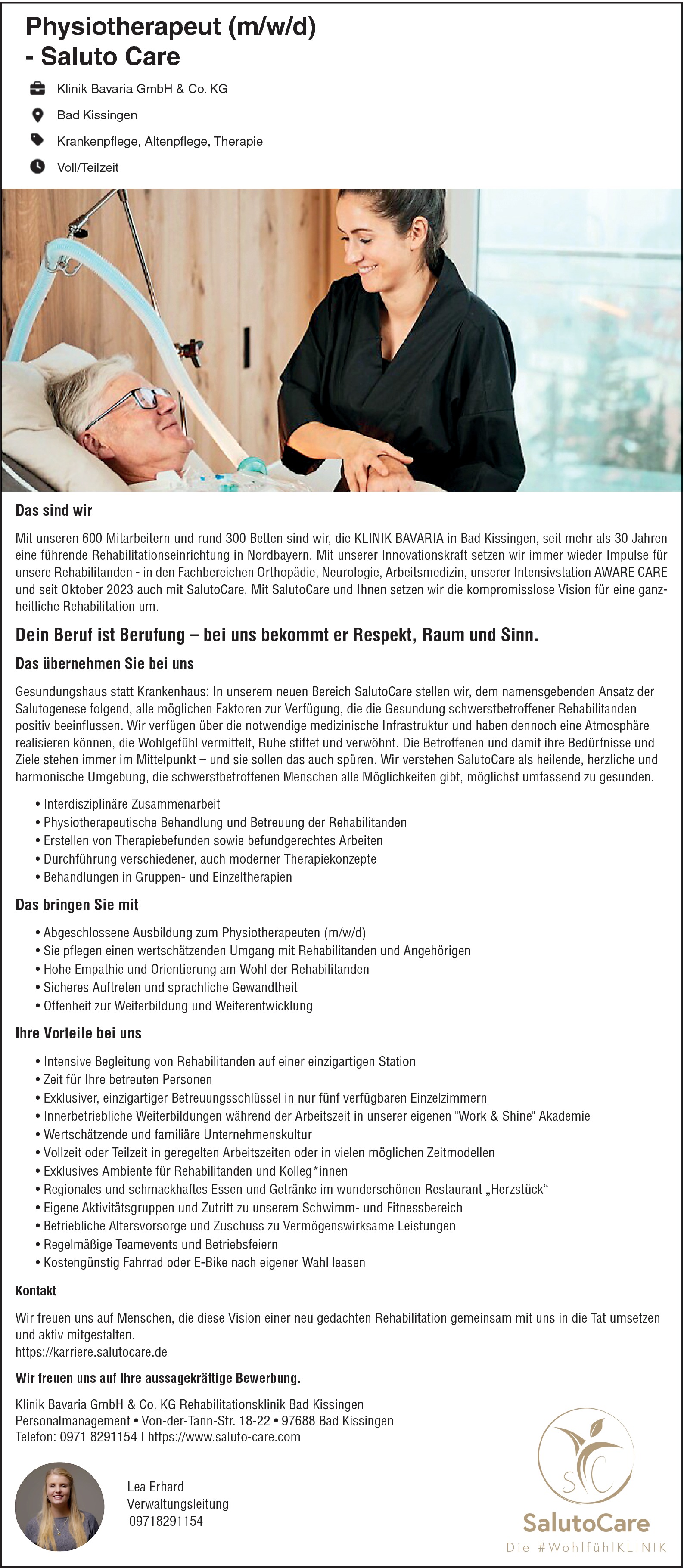 Physiotherapeut (m/w/d)