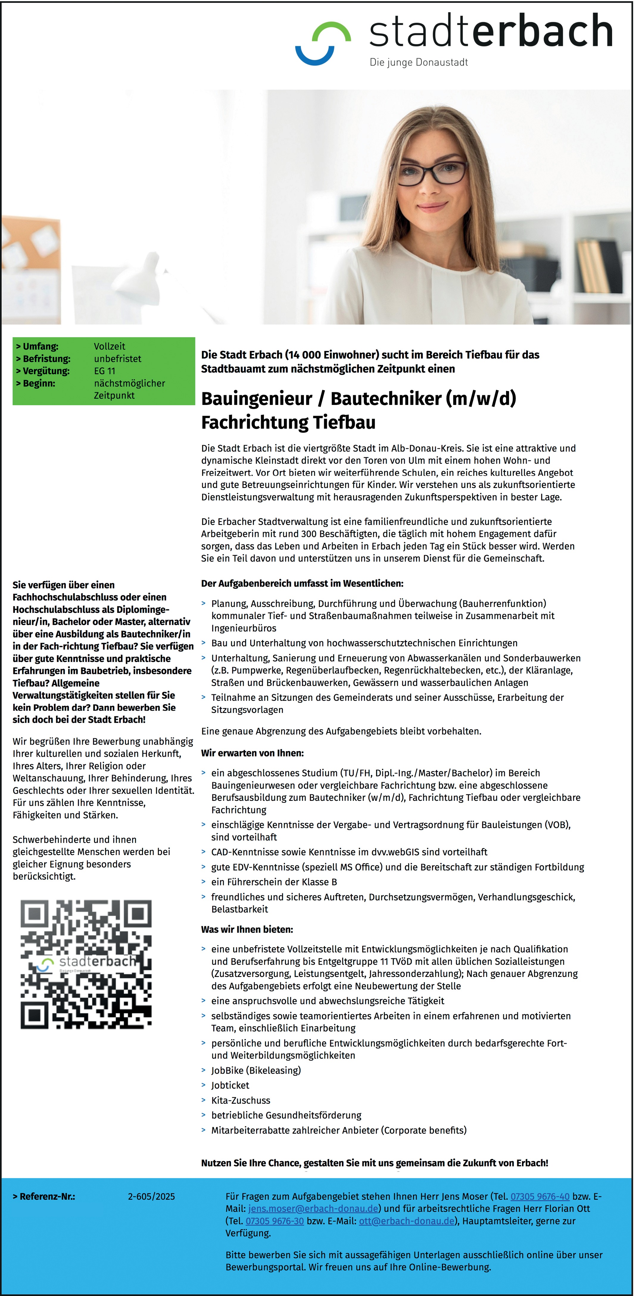 Tiefbautechniker (m/w/d)
