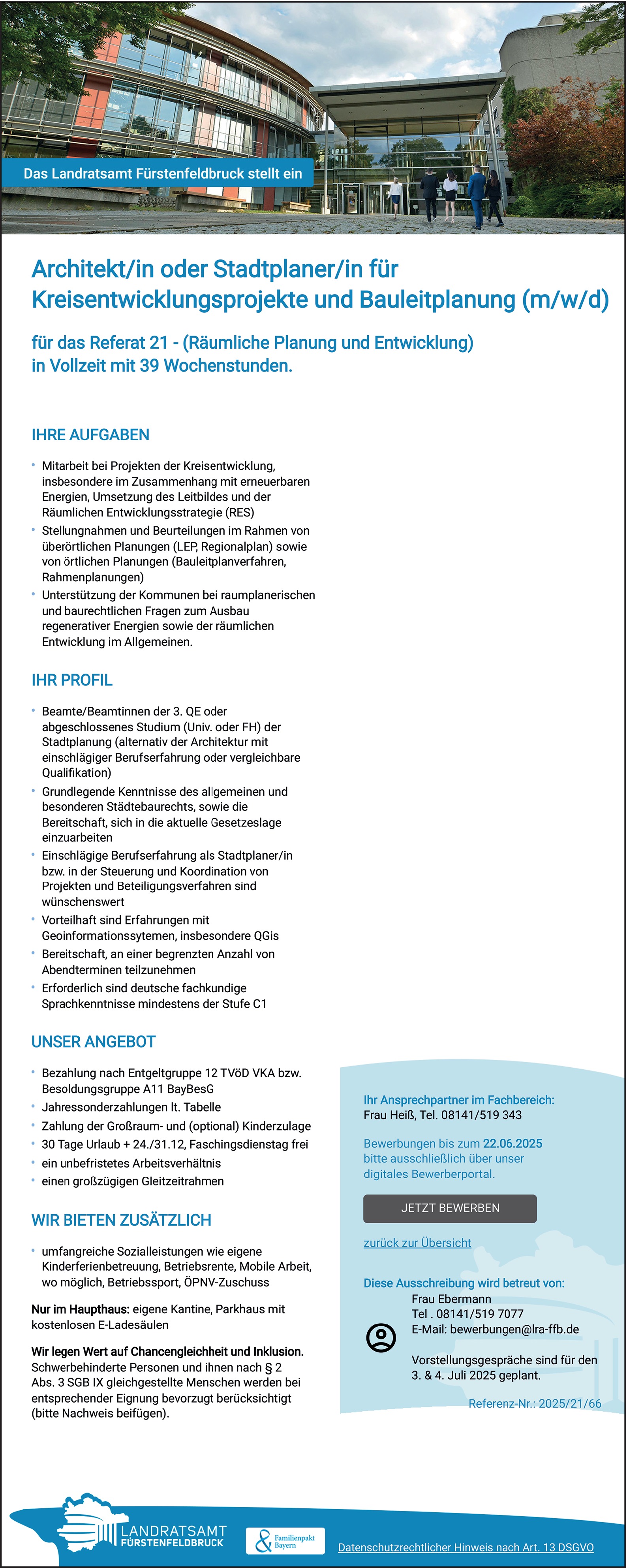 Architekt (m/w/d)
