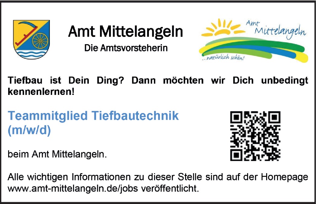 Teammitglied Tiefbautechnik m/w/d
