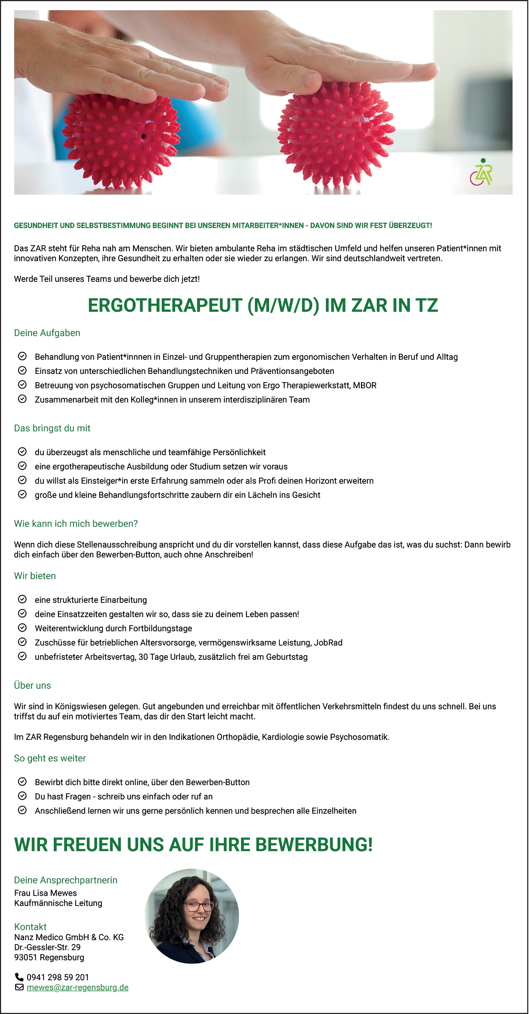 Ergotherapeut m/w/d