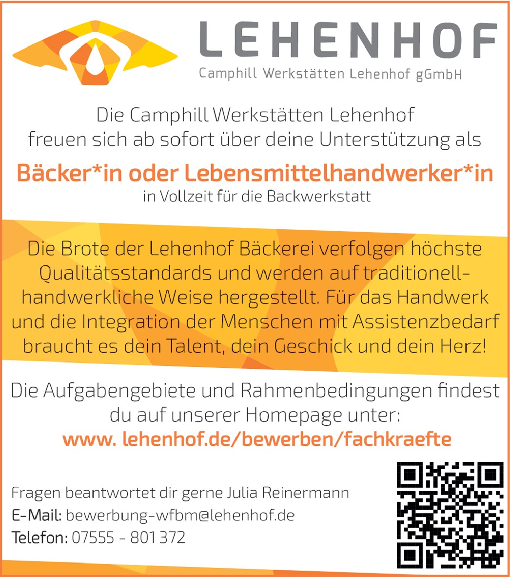 Lebendmittelhandwerker m/w/d