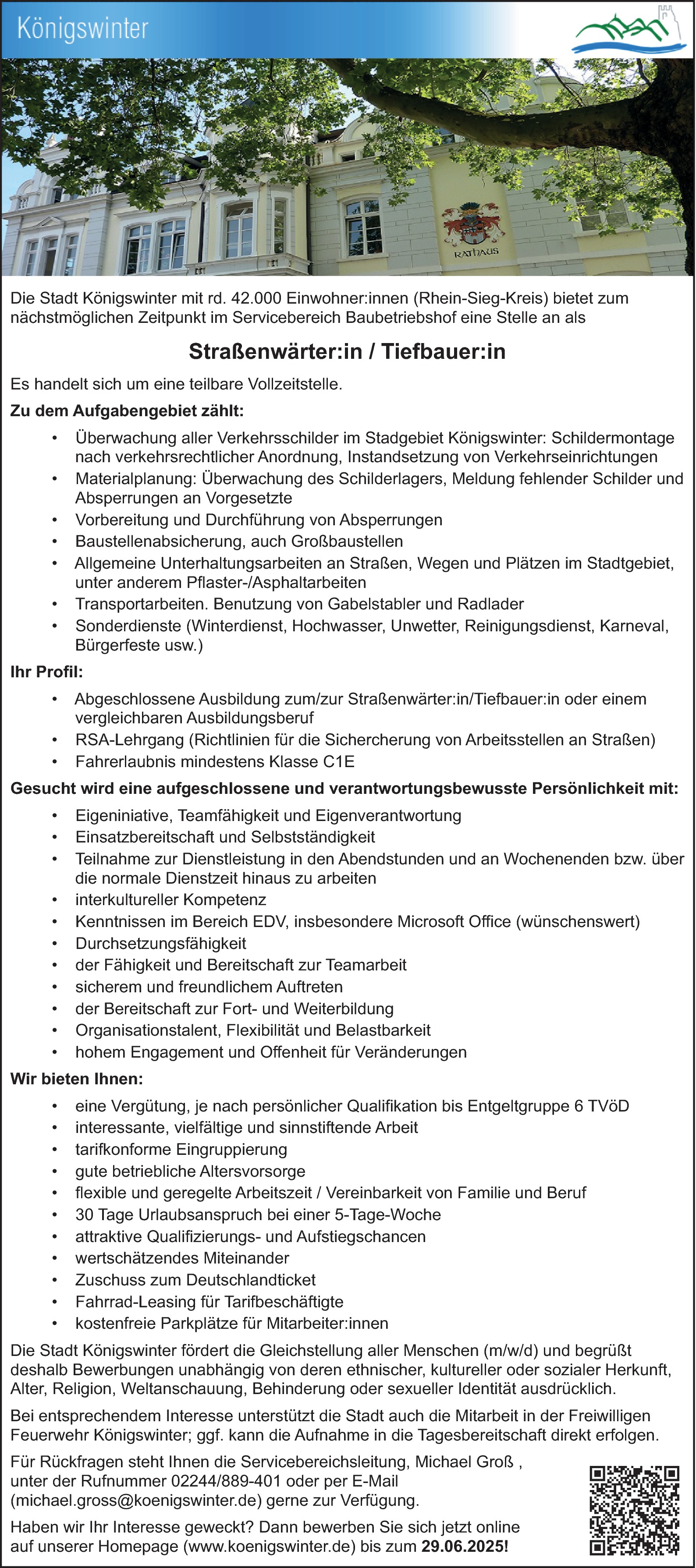 Straßenwärter (m/w/d)