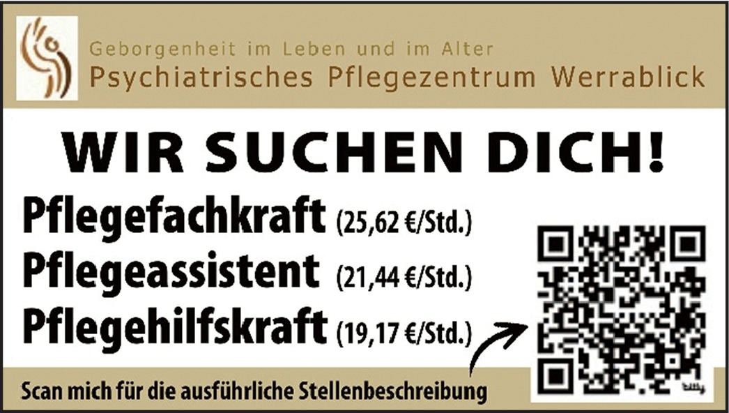 Pflegeassistent m/w/d