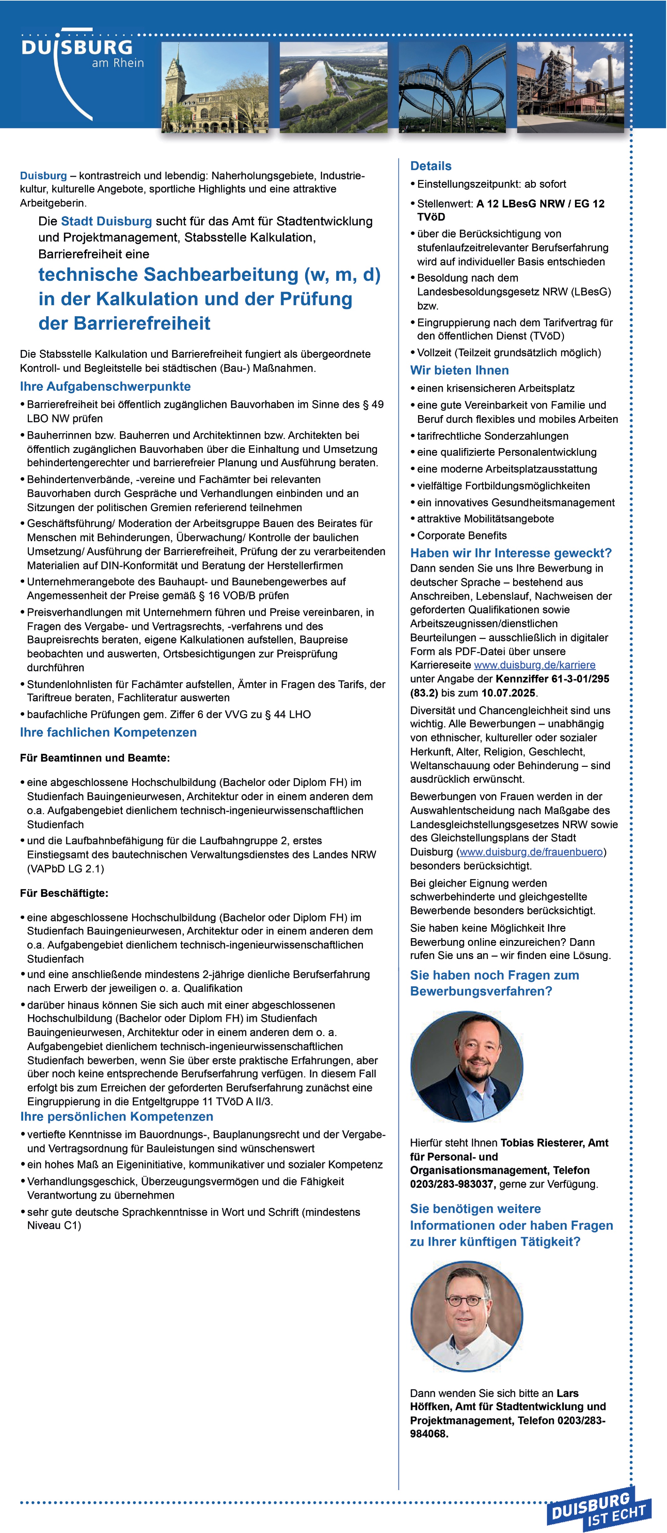 Bauingenieur (m/w/d)