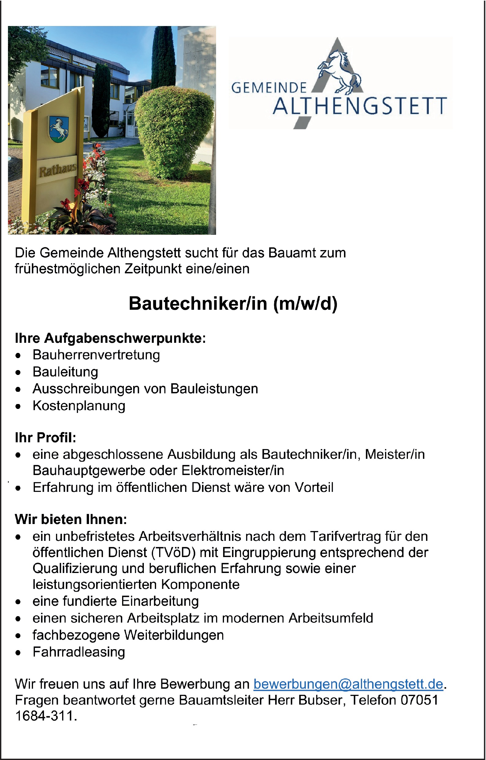 Meister Bauhauptgewerbe (m/w/d)
