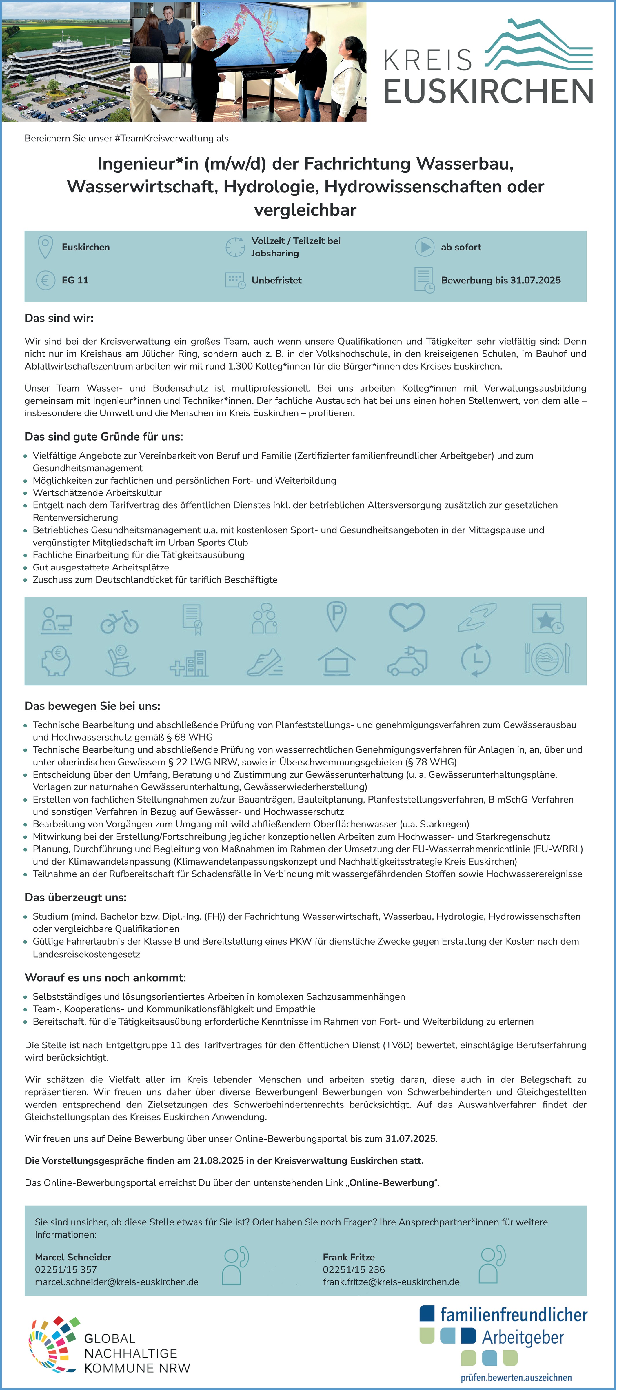Ingenieur Wasserbau (m/w/d)