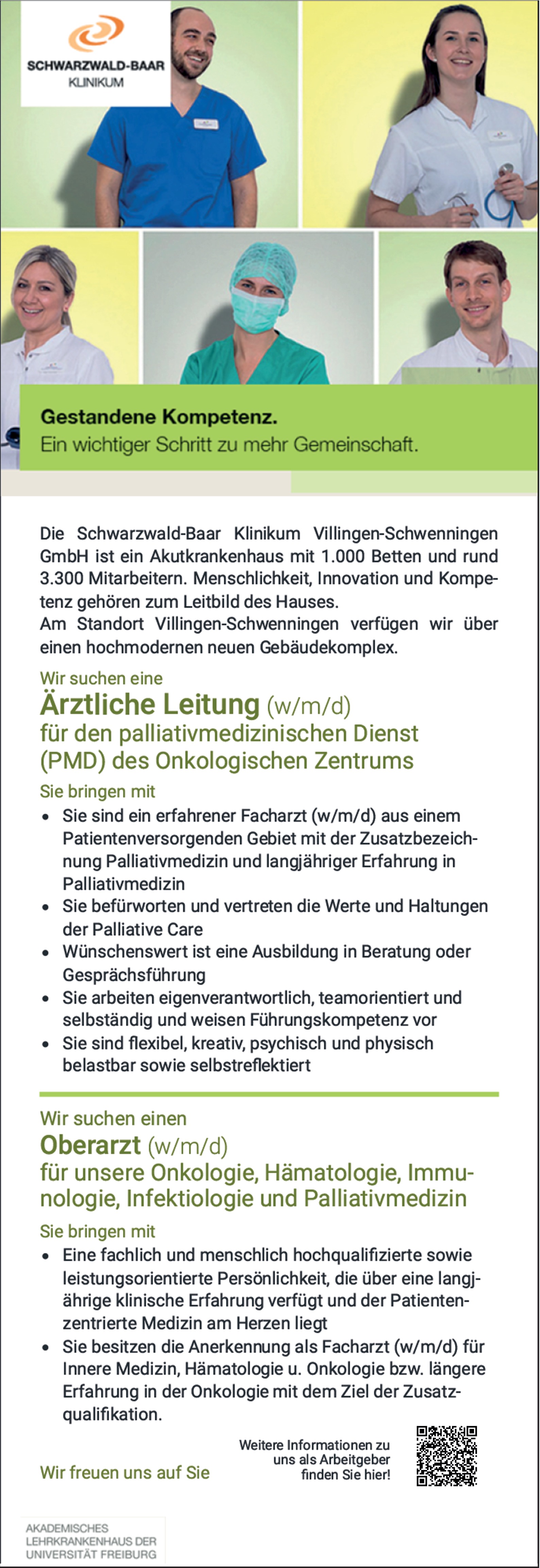 Oberarzt Onkologie m/w/d