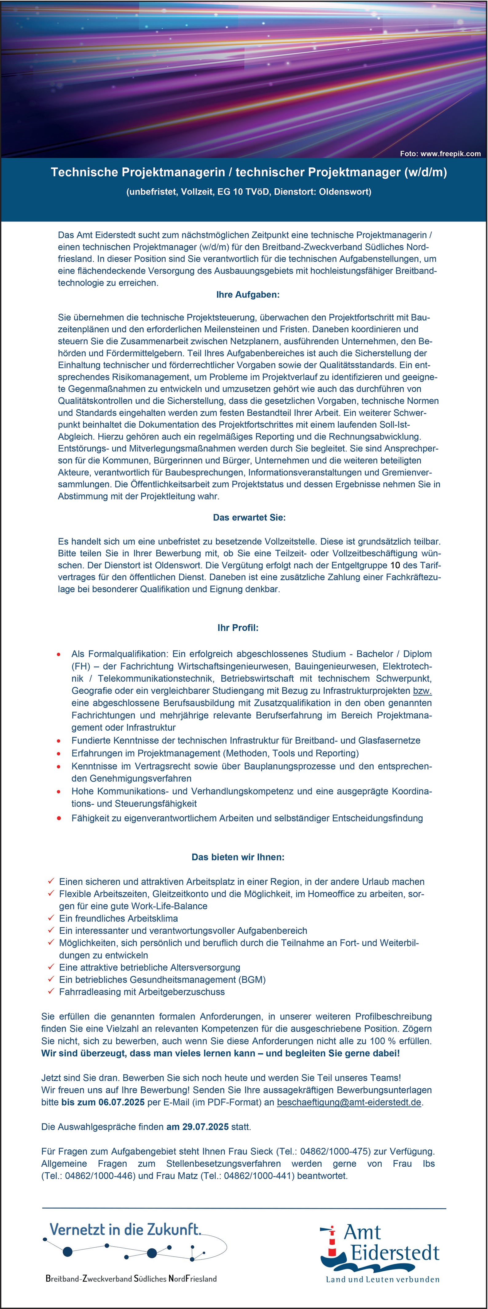 Technischer Produktmanager m/w/d
