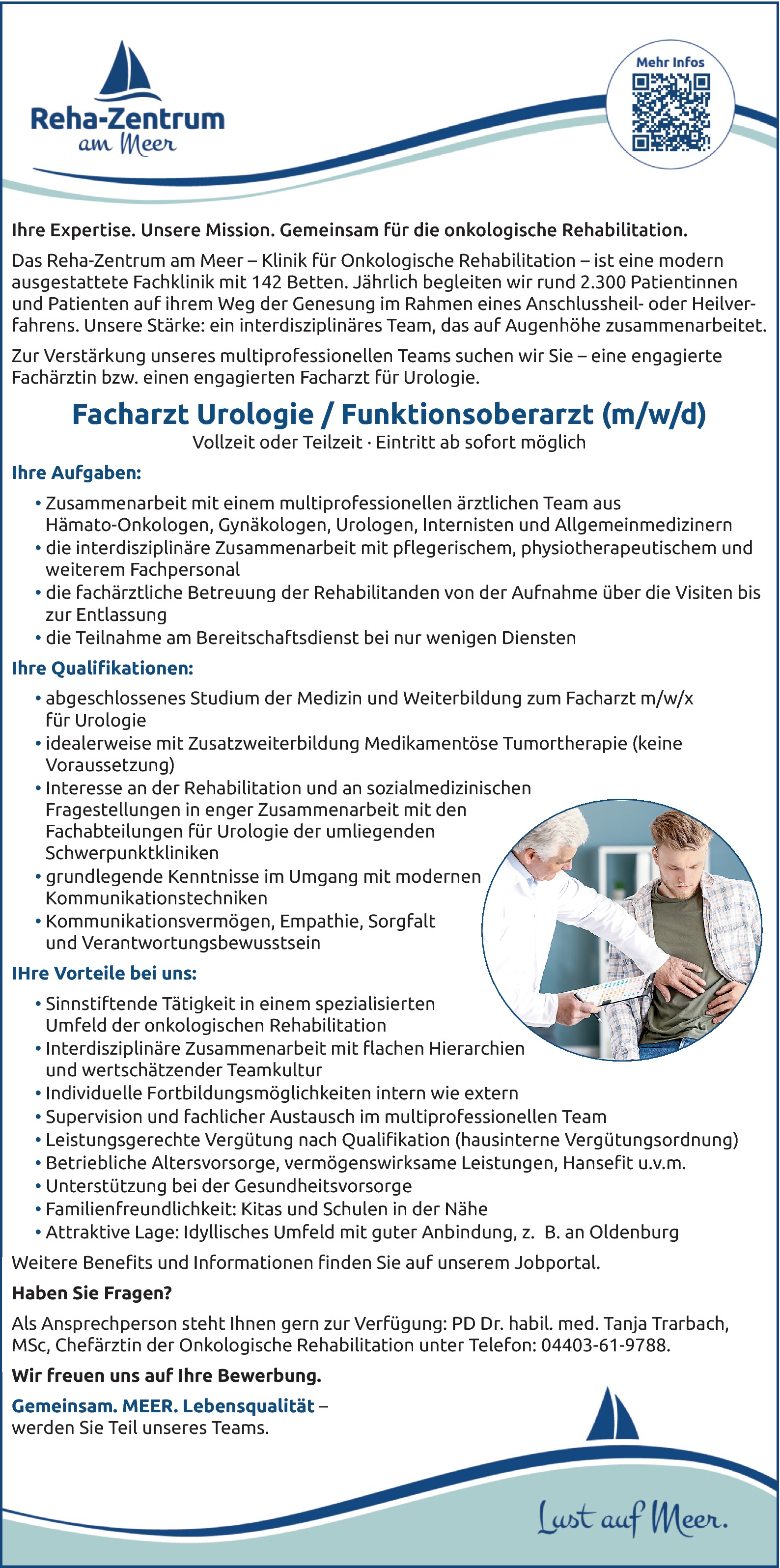 Facharzt Urologie / Funktionsoberarzt m/w/d