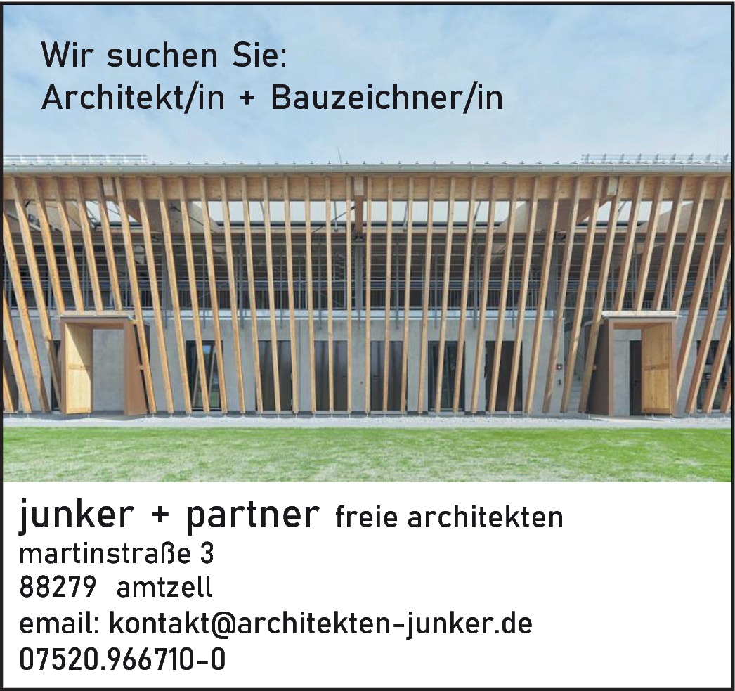 Architekten m/w/d