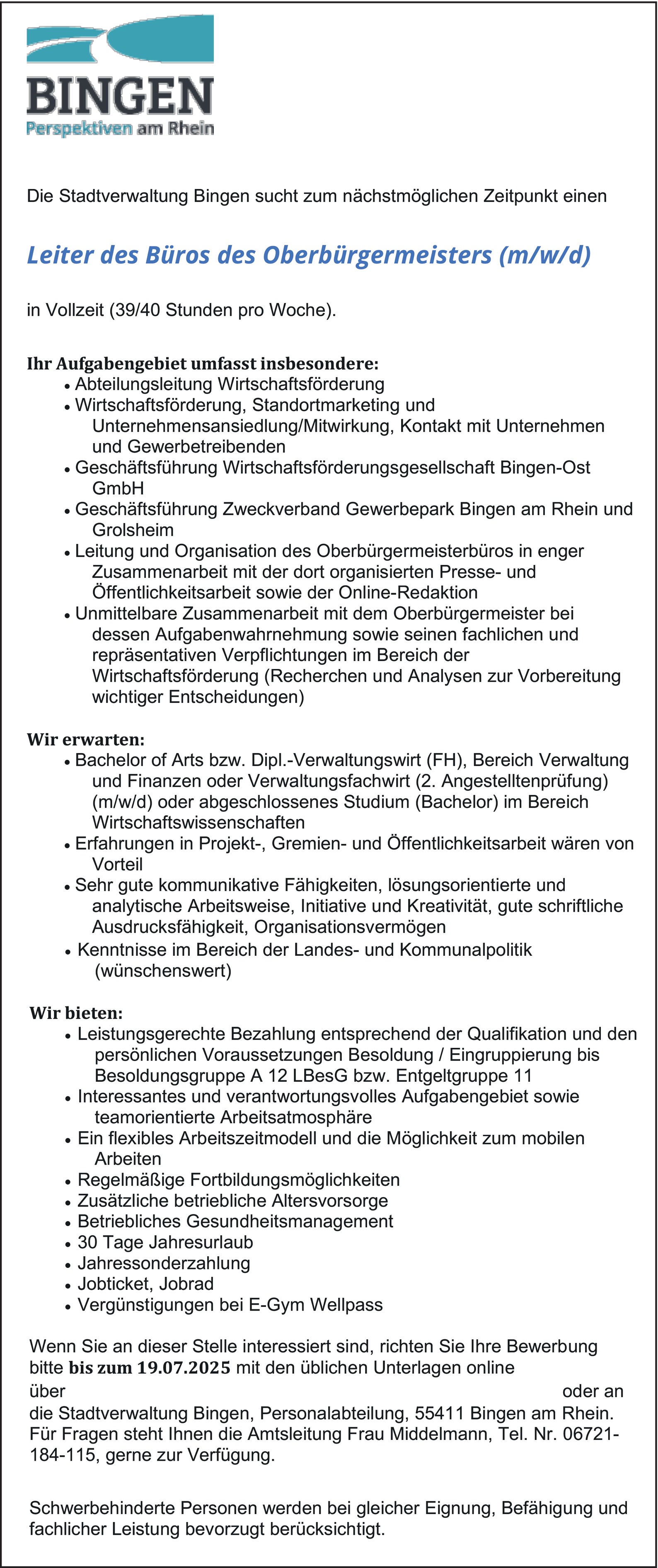 Verwaltungsfachwirt/in