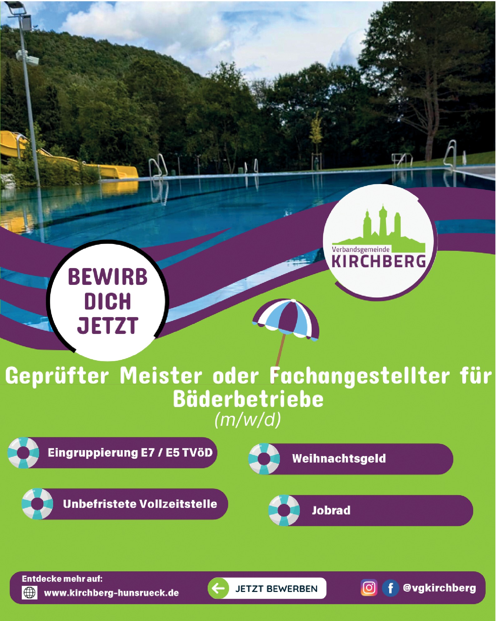 Fachangestellte für Bäderbetriebe (m/w/d)