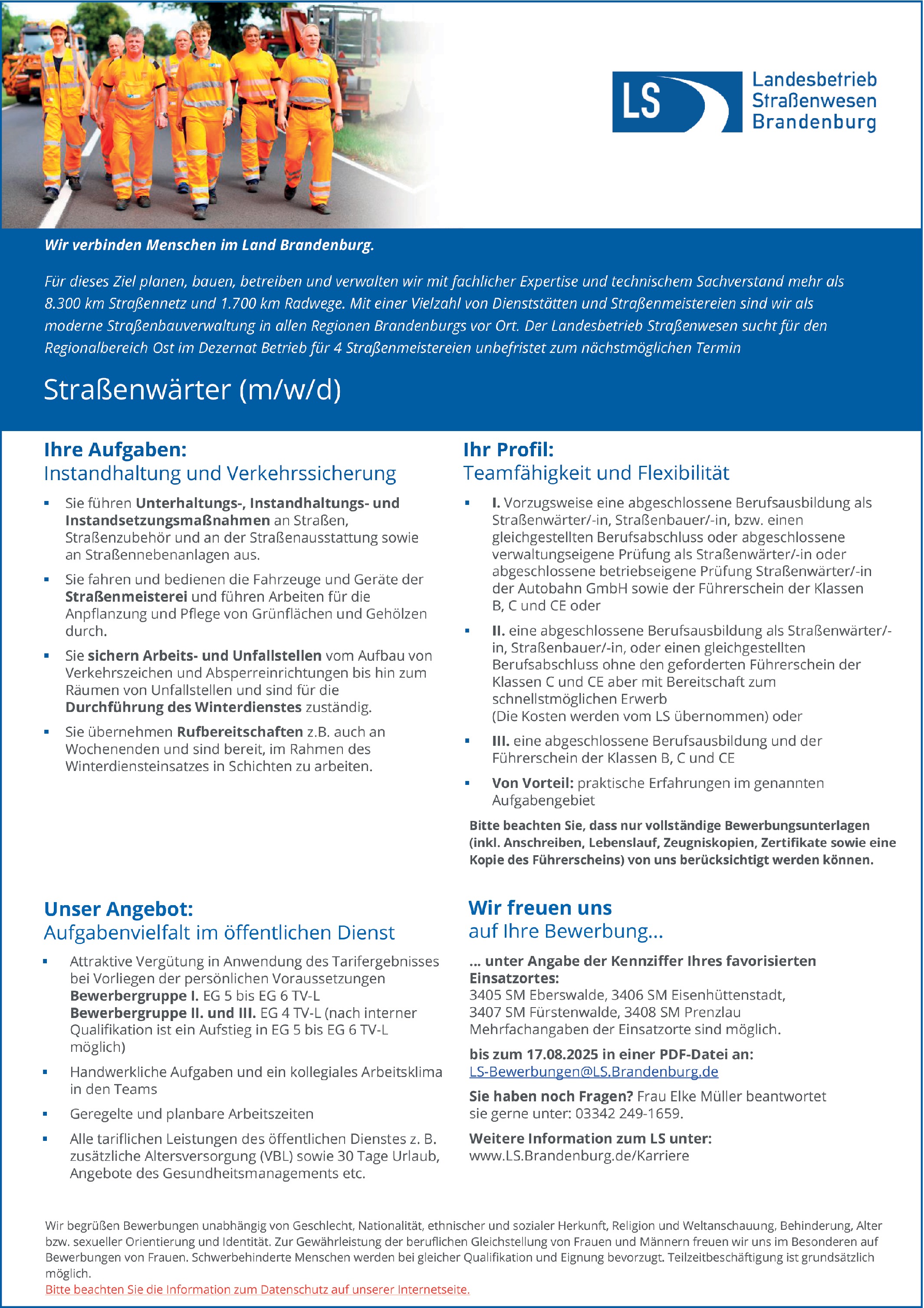 Straßenwärter (m/w/d)