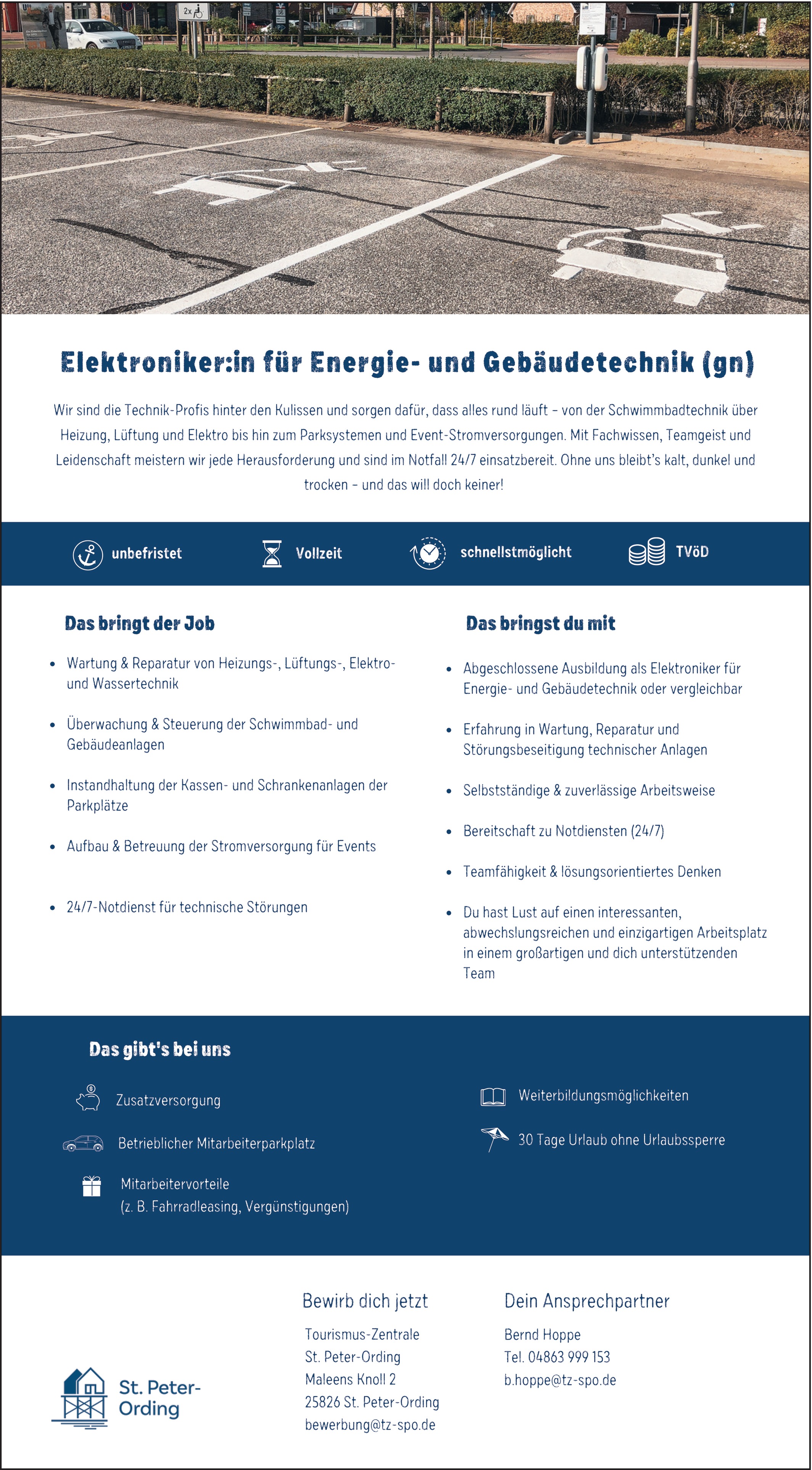 Elektroniker/in für Energie- und Gebäudetechnik öffentlicher Dienst
