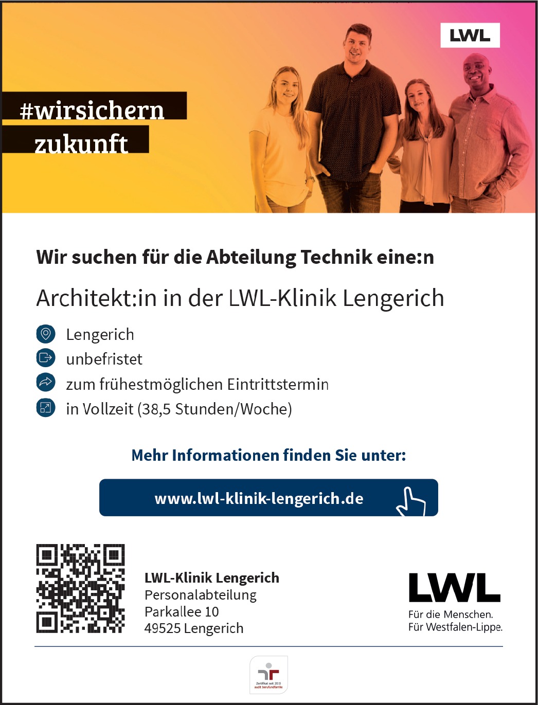 Architekt (m/w/d)