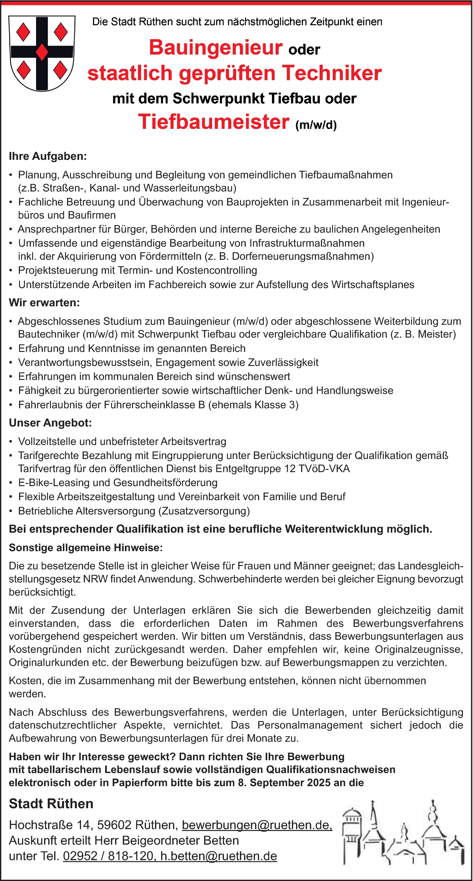 Bauingenieur m/w/d