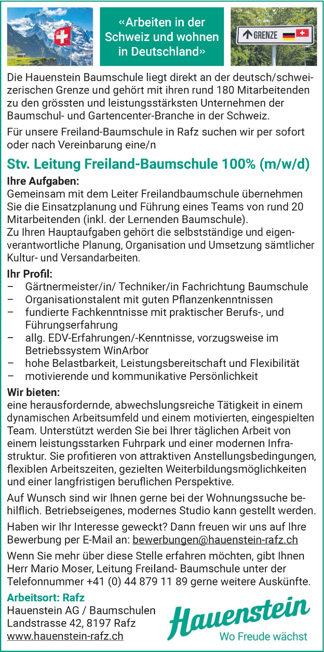 Gärtnermeister m/w/d