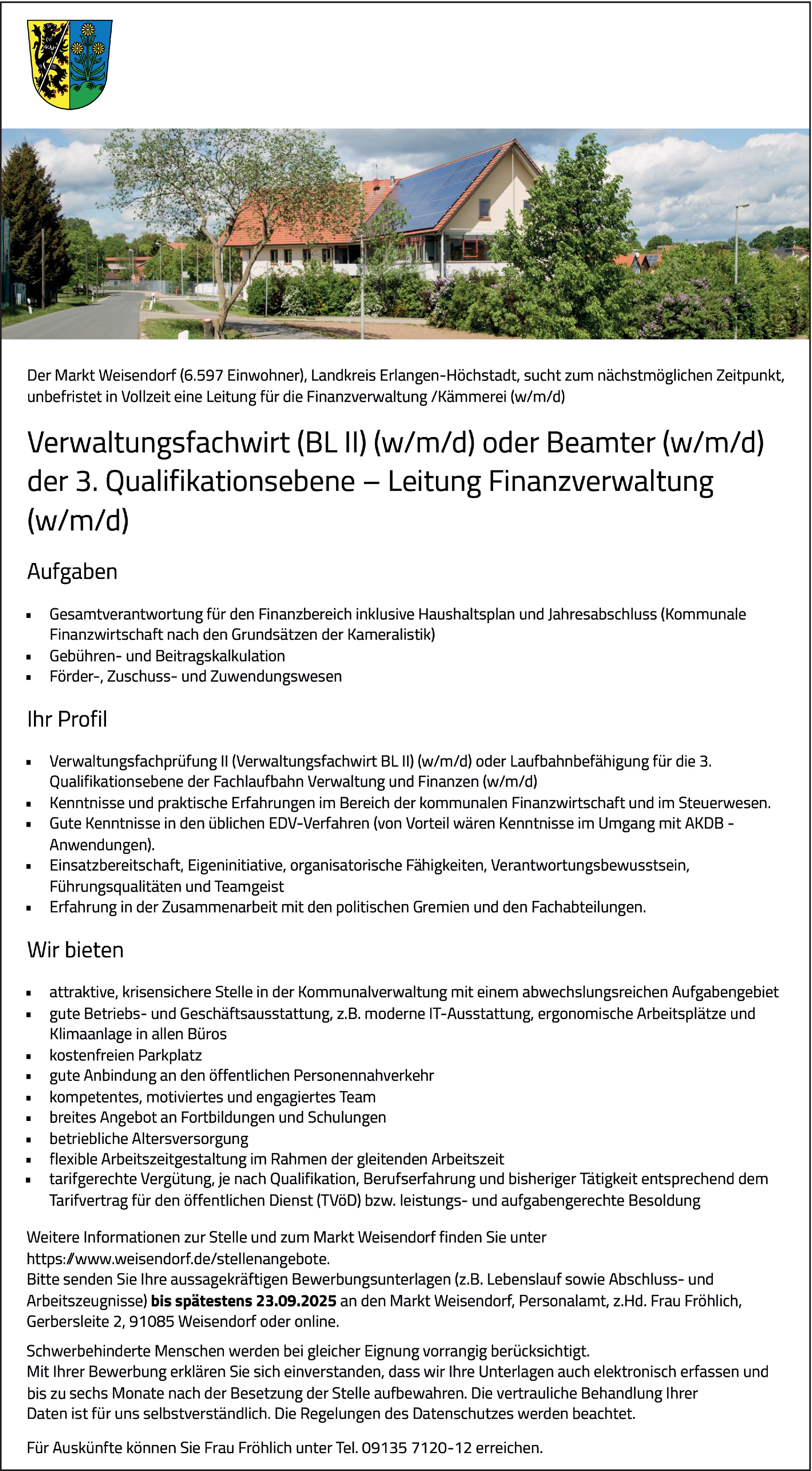 Verwaltungsfachwirt (m/w/d)