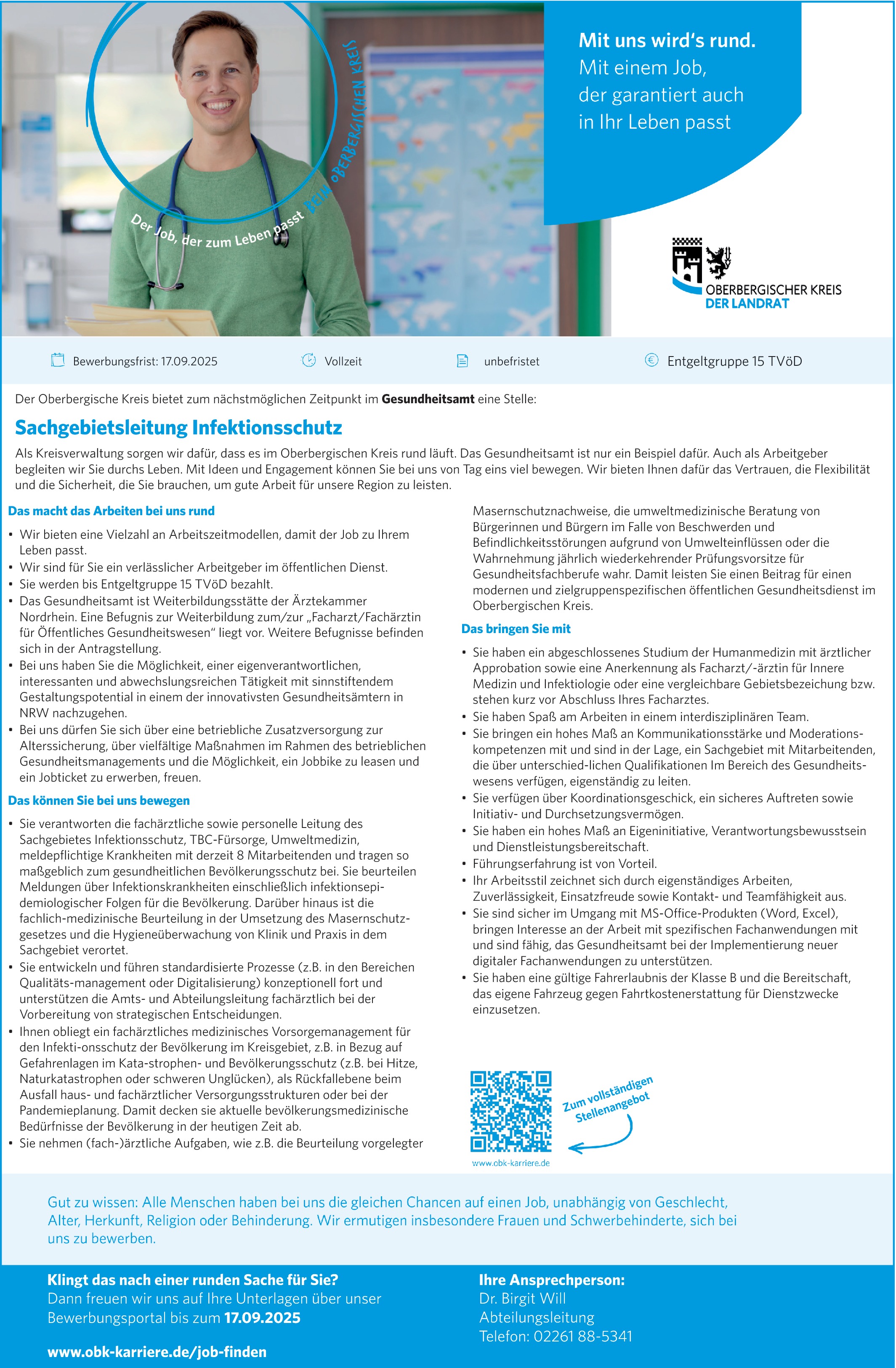 Sachgebietsleitung Infektionsschutz