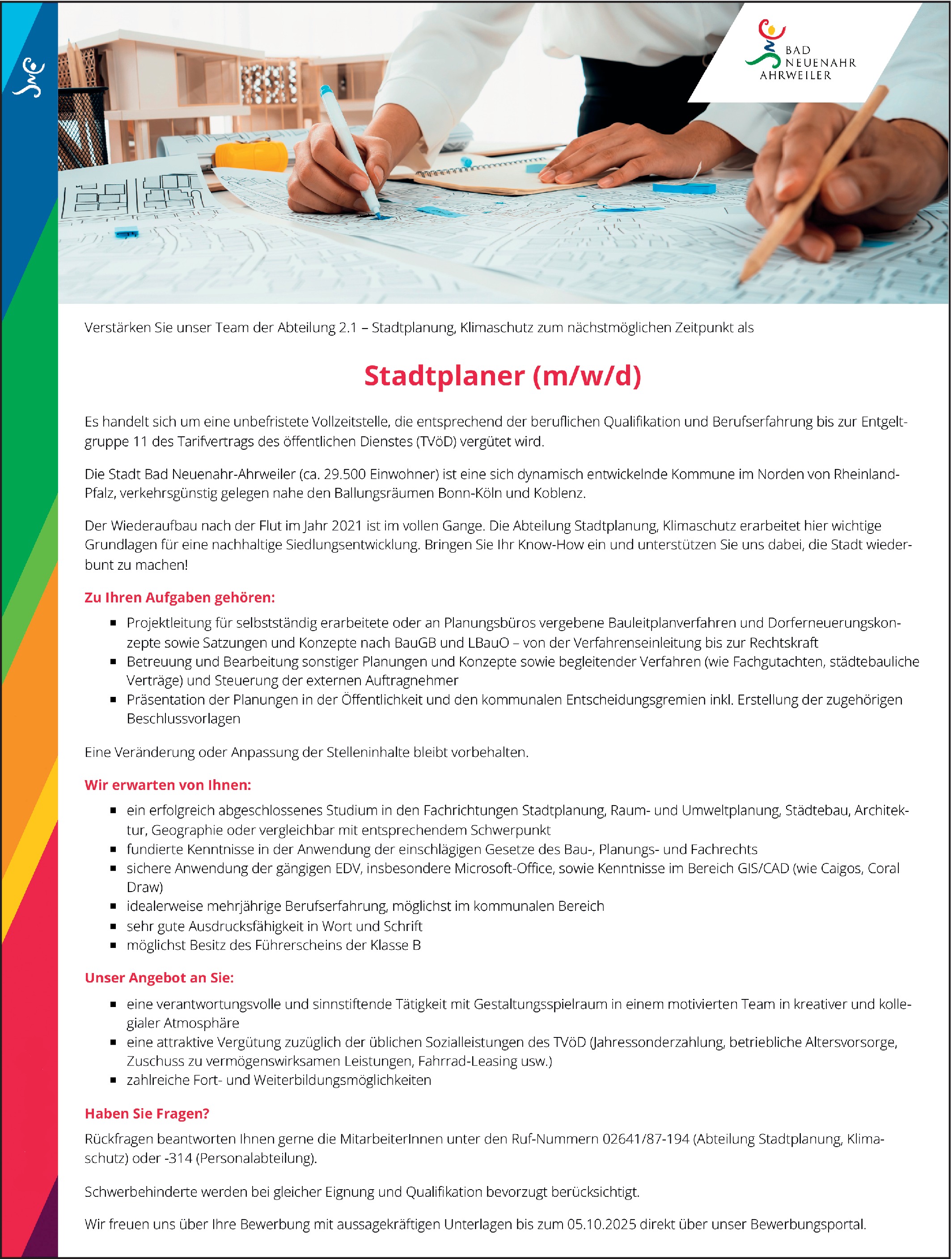 Stadtplaner m/w/d