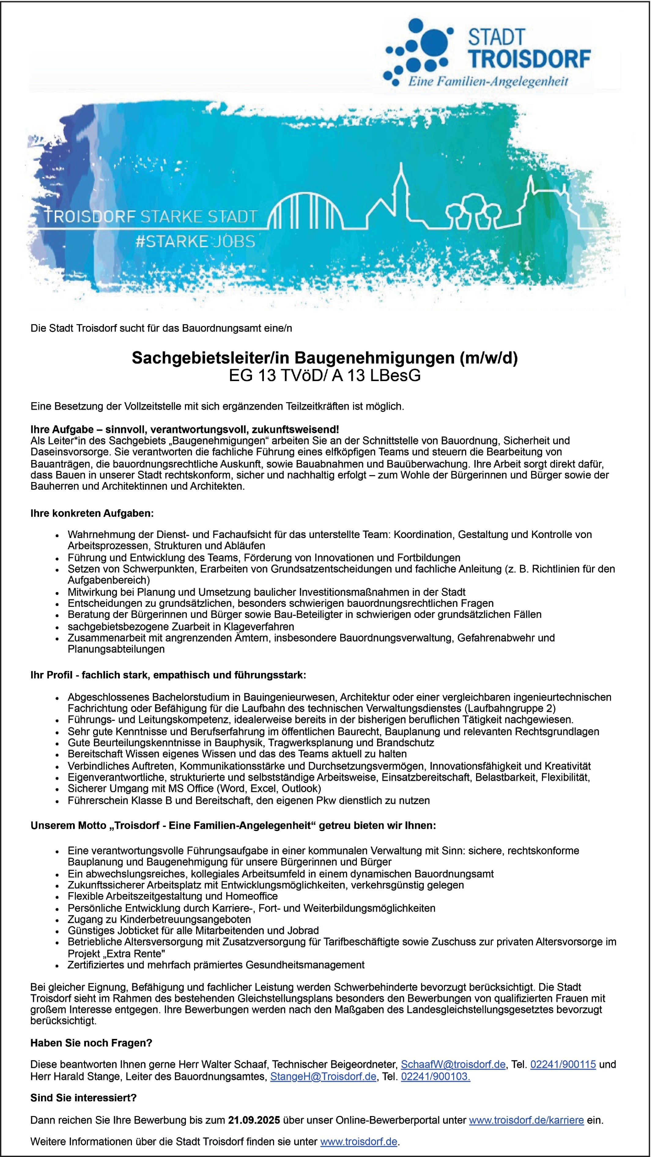 Bauingenieur (m/w/d)