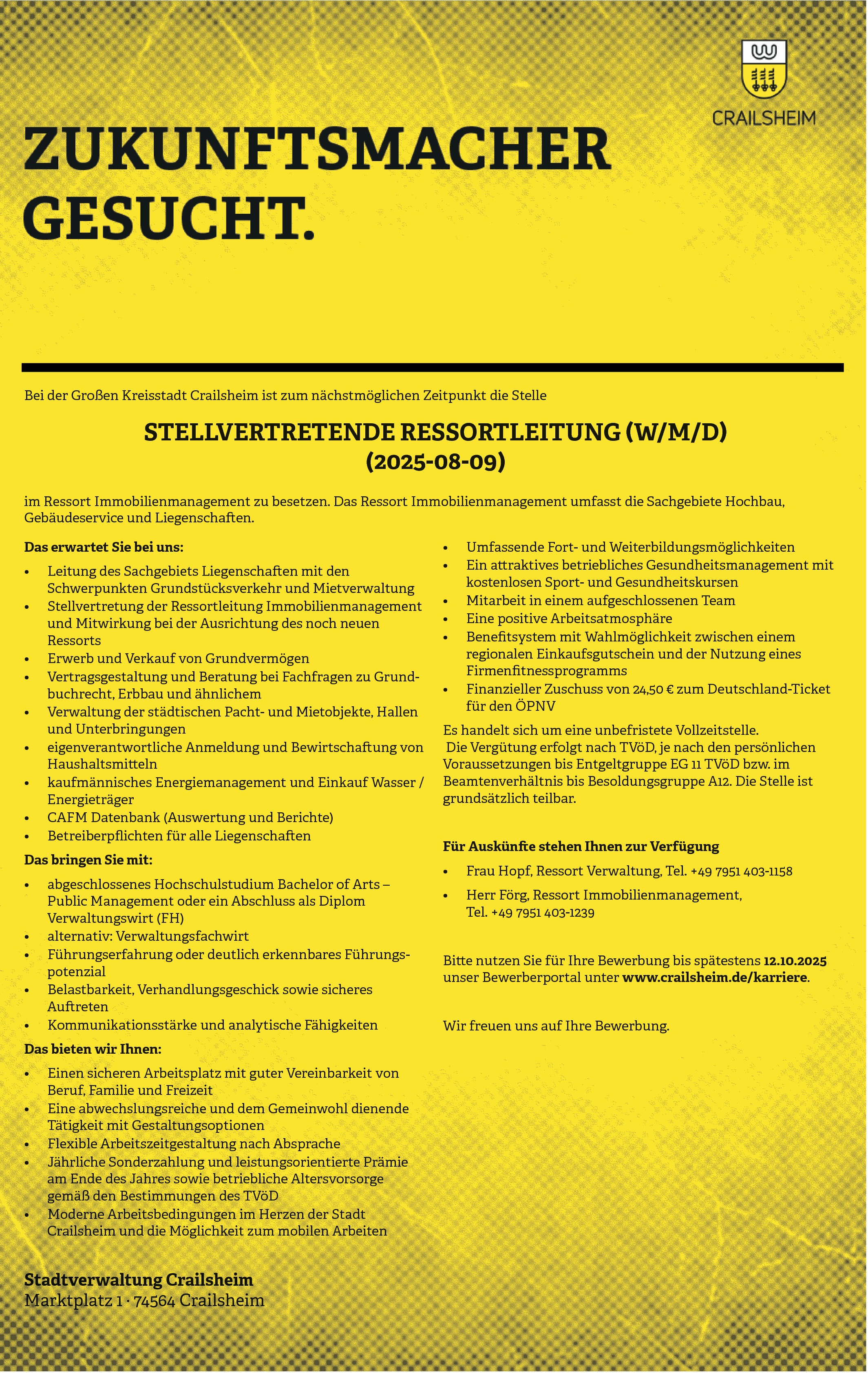 Diplom Verwaltungswirt (m/w/d)