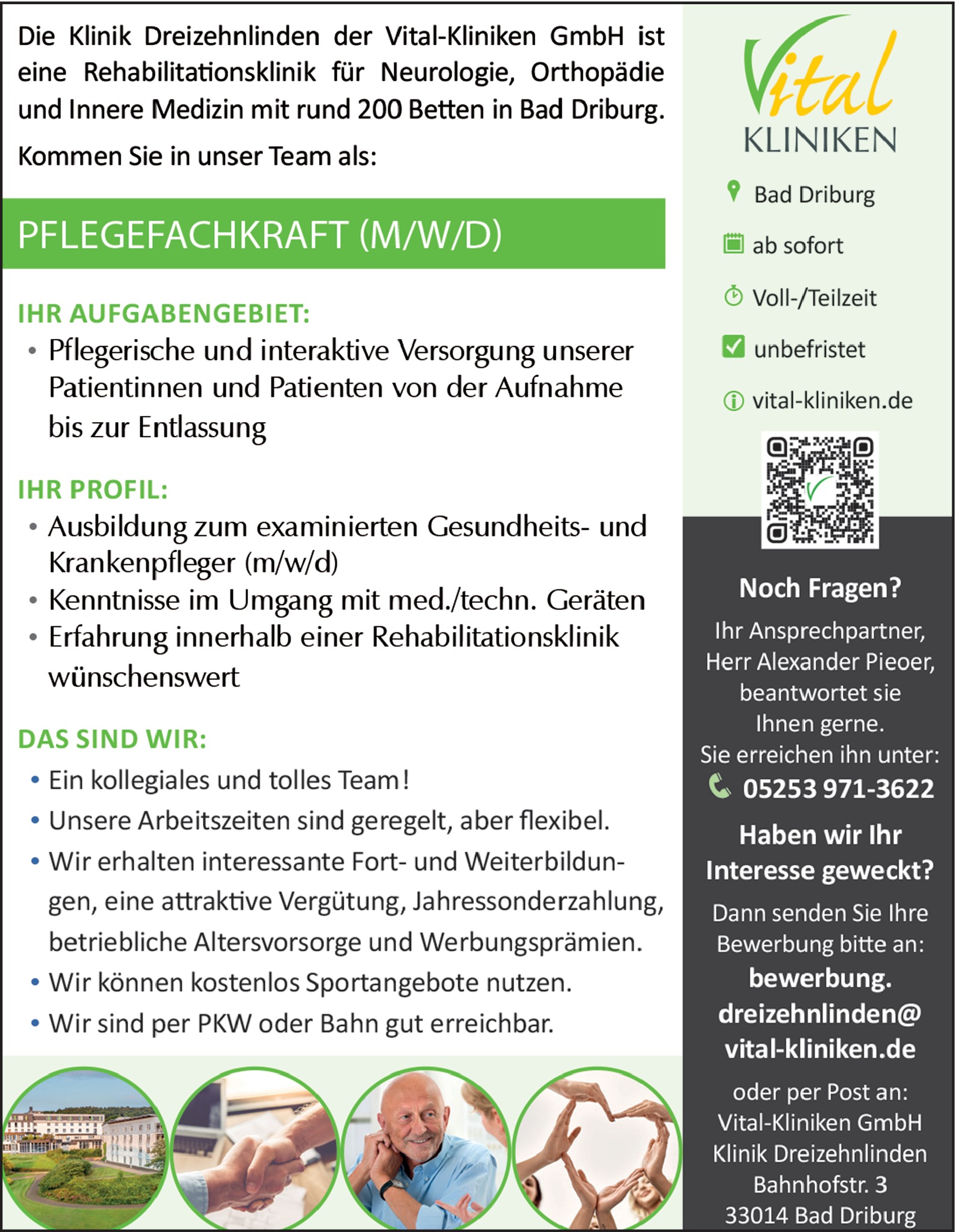 Pflegefachkraft (m/w/d)
