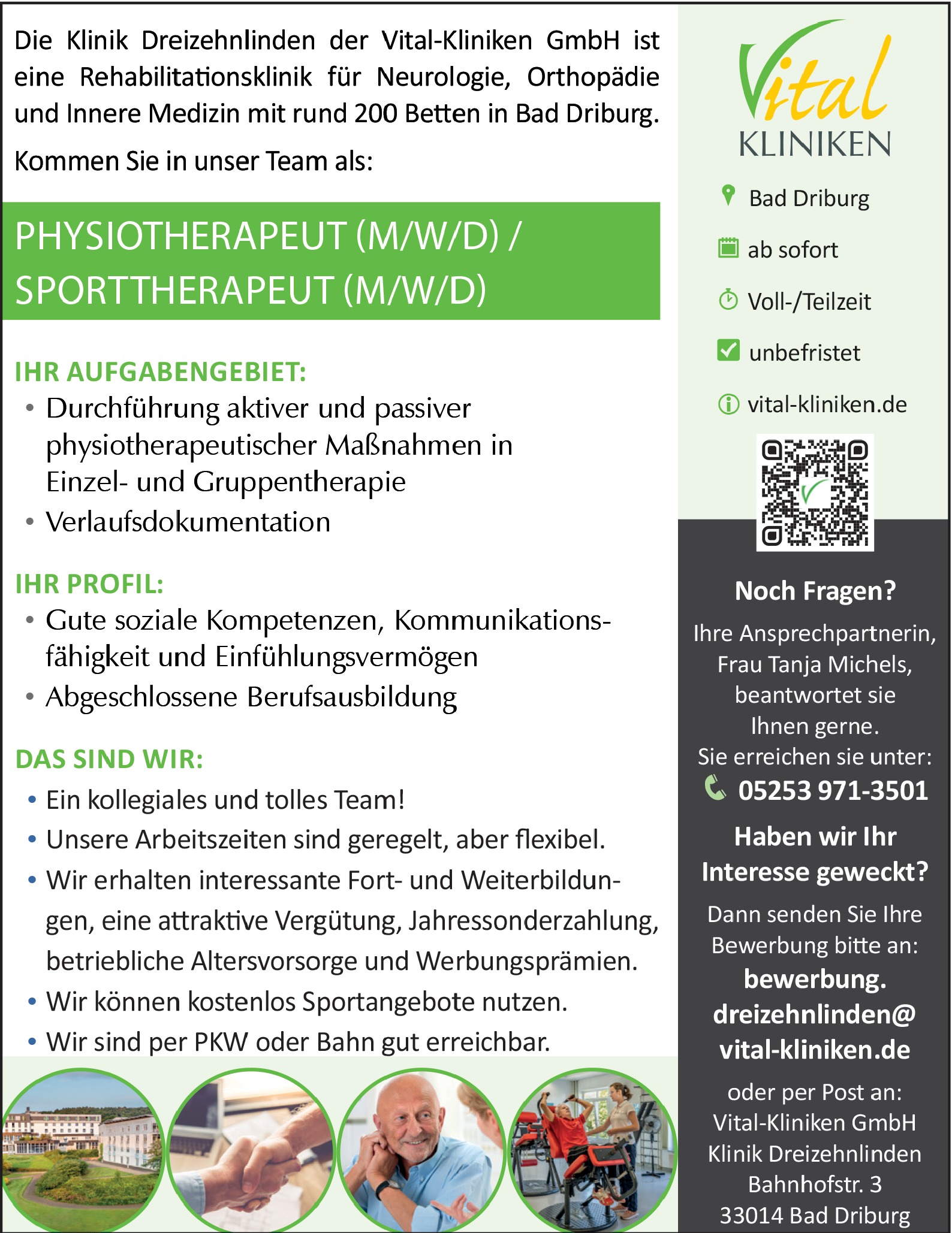 Physiotherapeut (m/w/d)