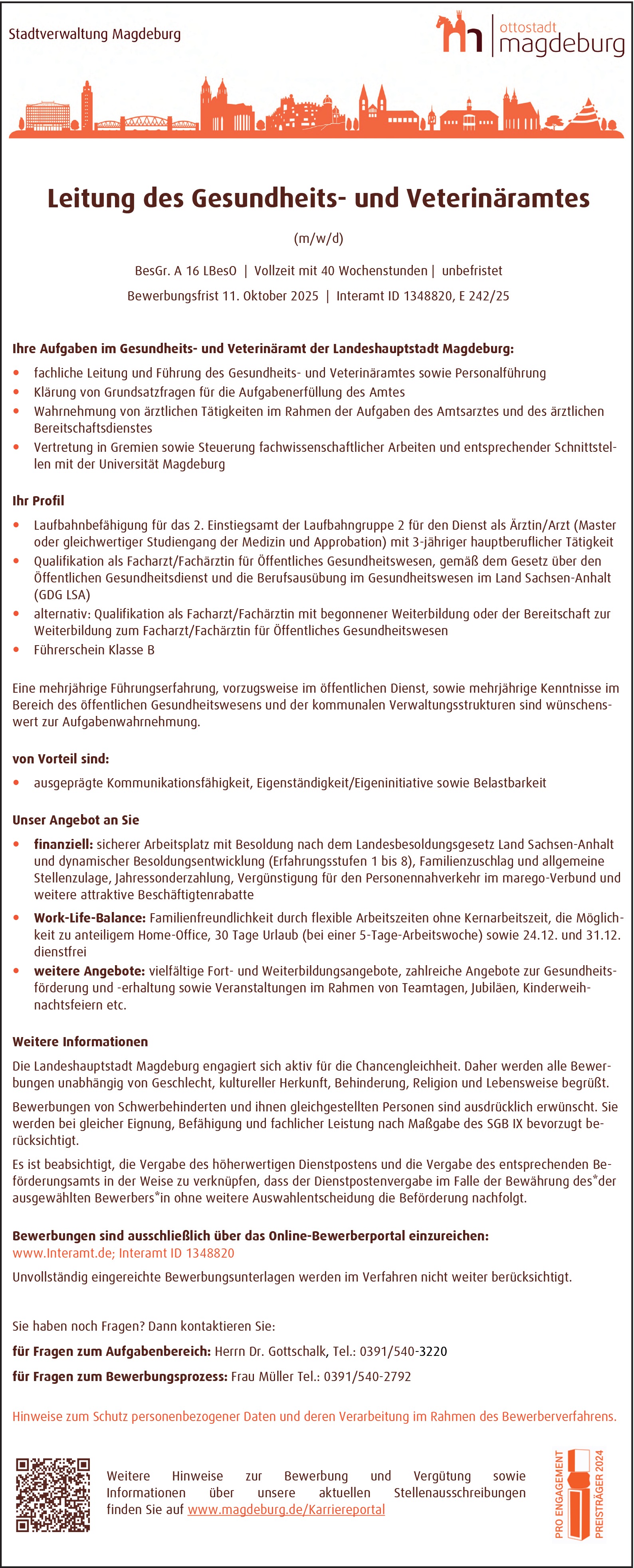 Ärztin / Arzt