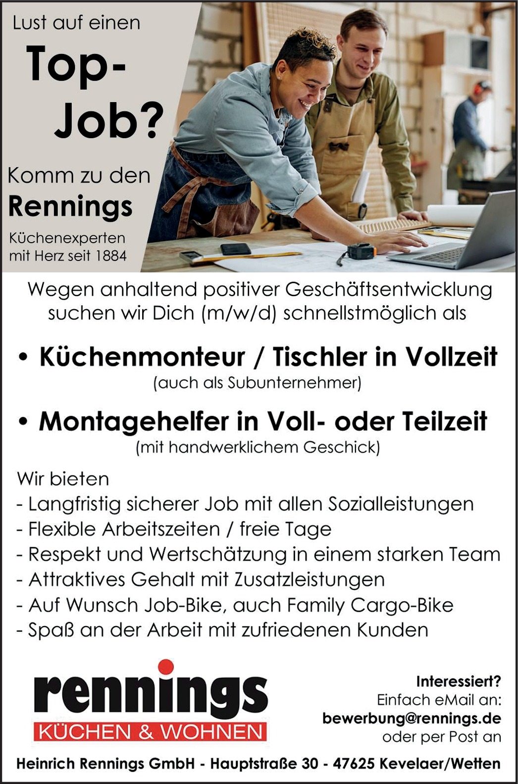 Küchenmonteur m/w/d