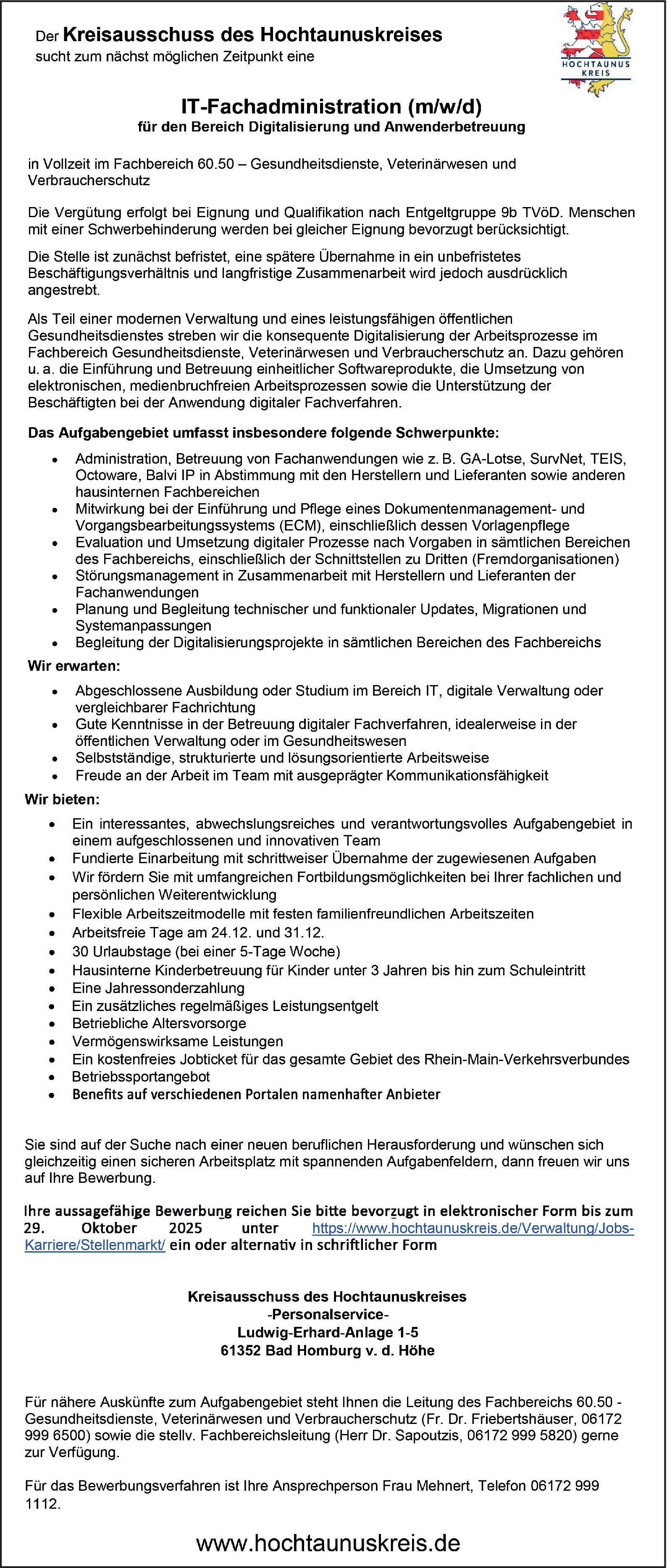 IT-Administrator (m/w/d)