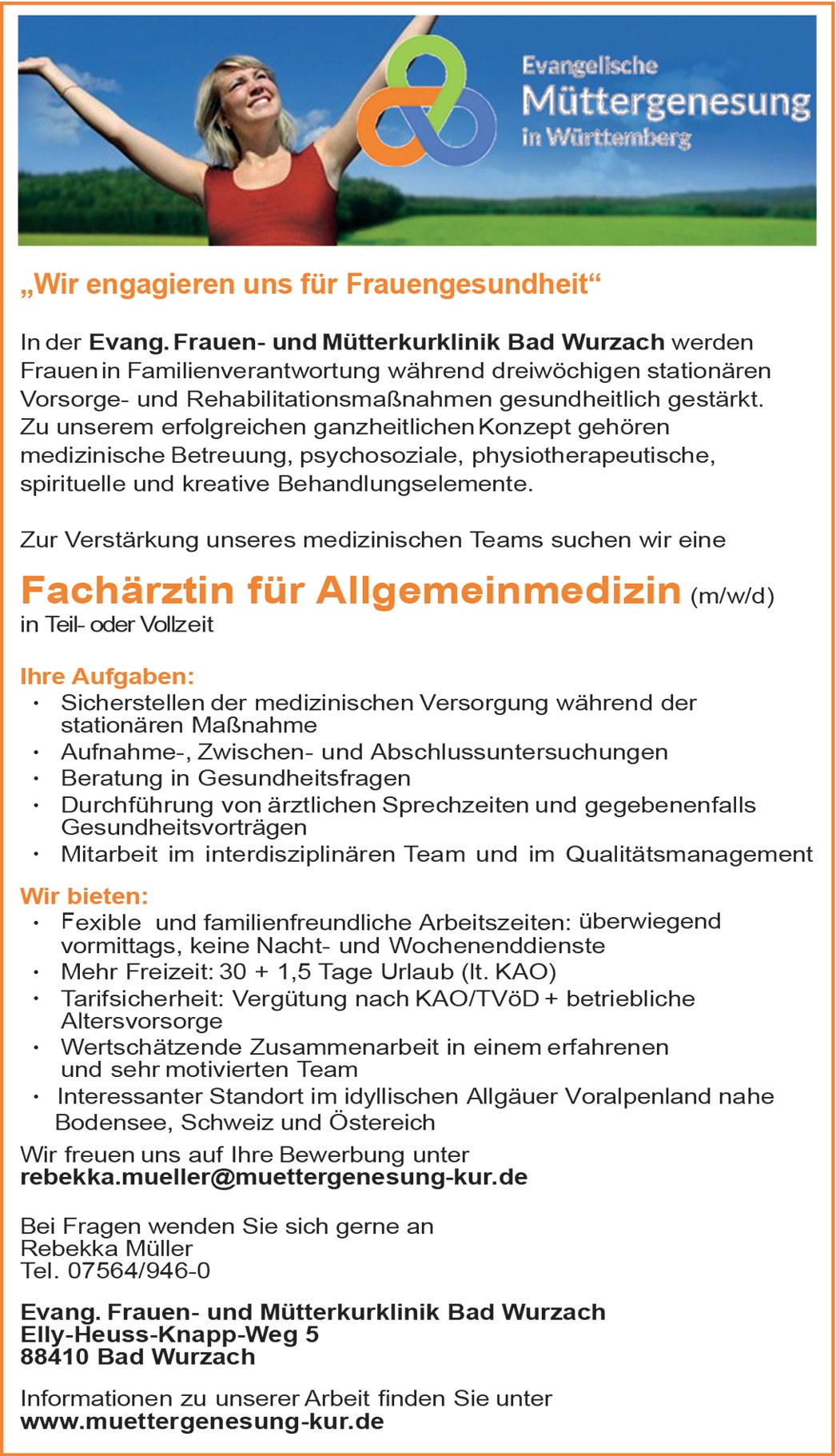 Facharzt/-ärztin Allgemeinmedizin Baden-Württemberg