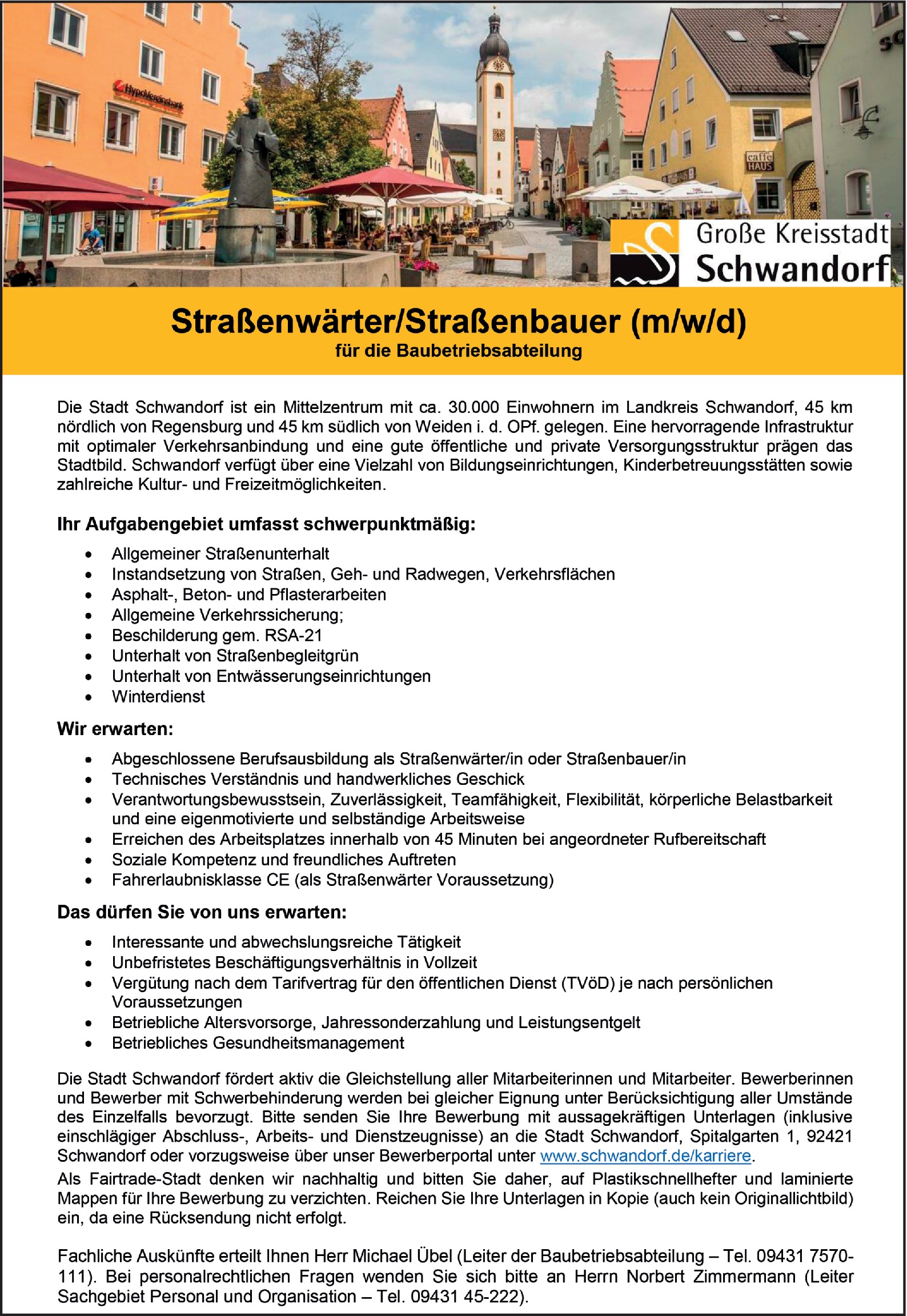 Straßenbauer (m/w/d)