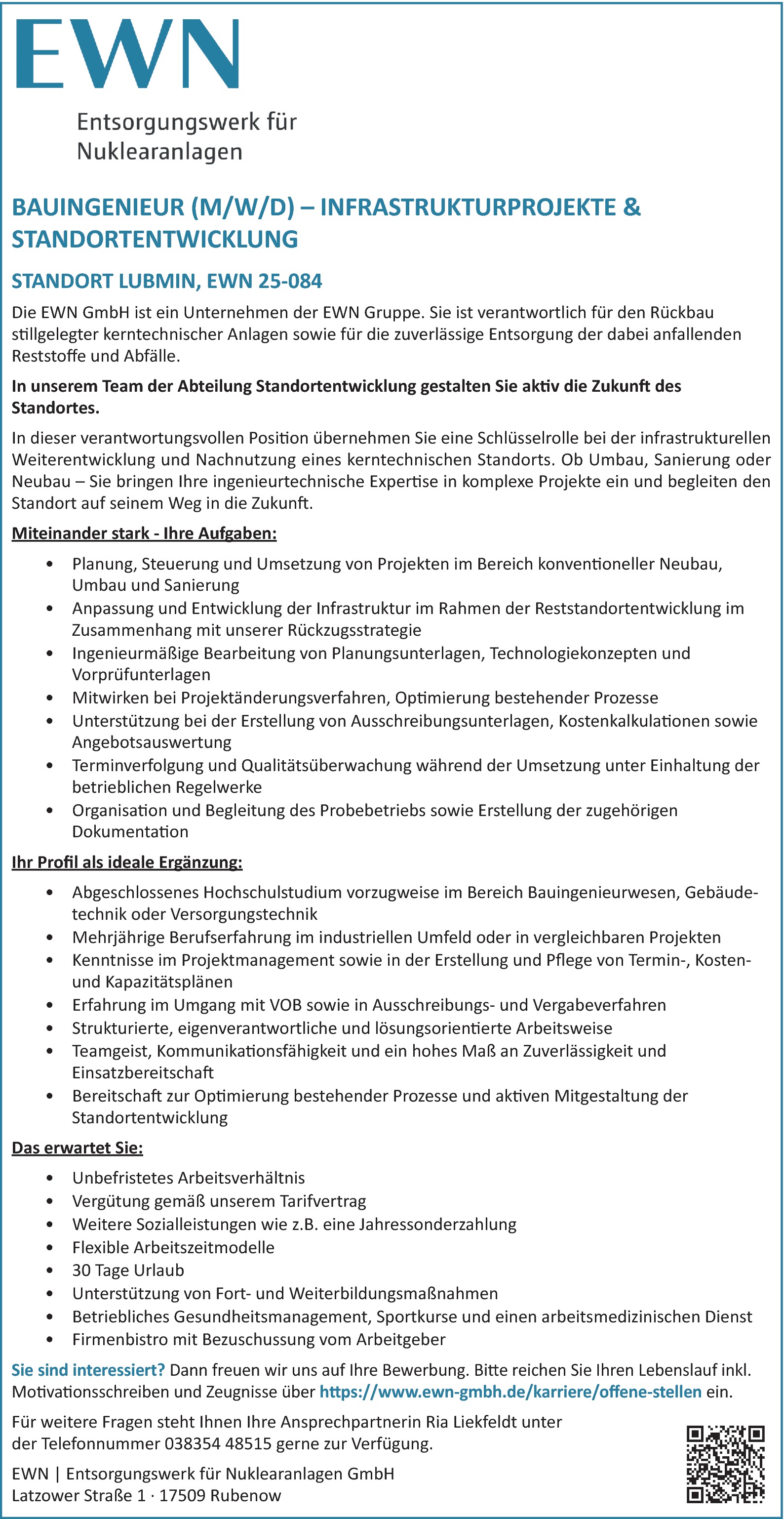 Bauingenieur (m/w/d)