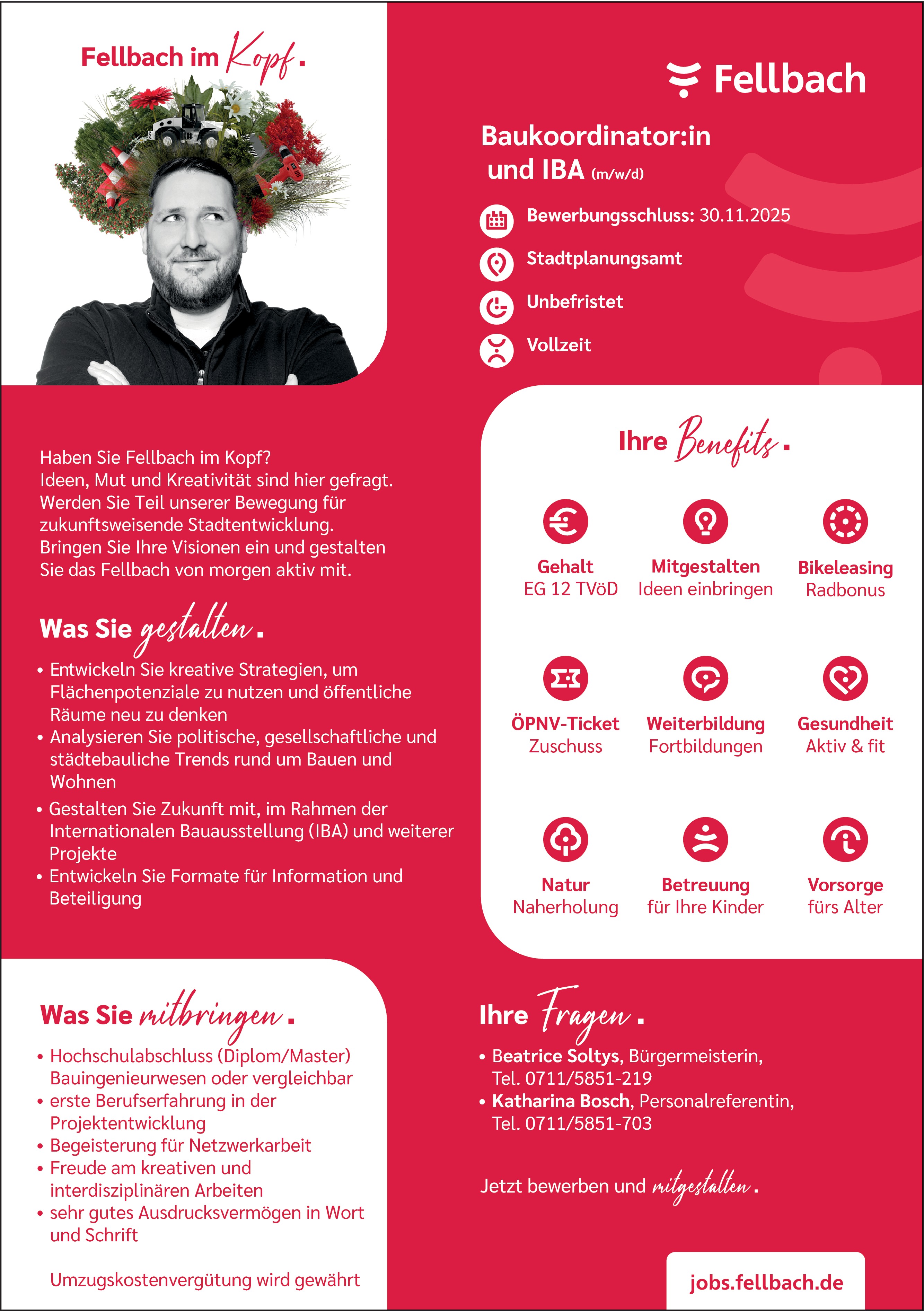 Bauingenieur/in öffentlicher Dienst