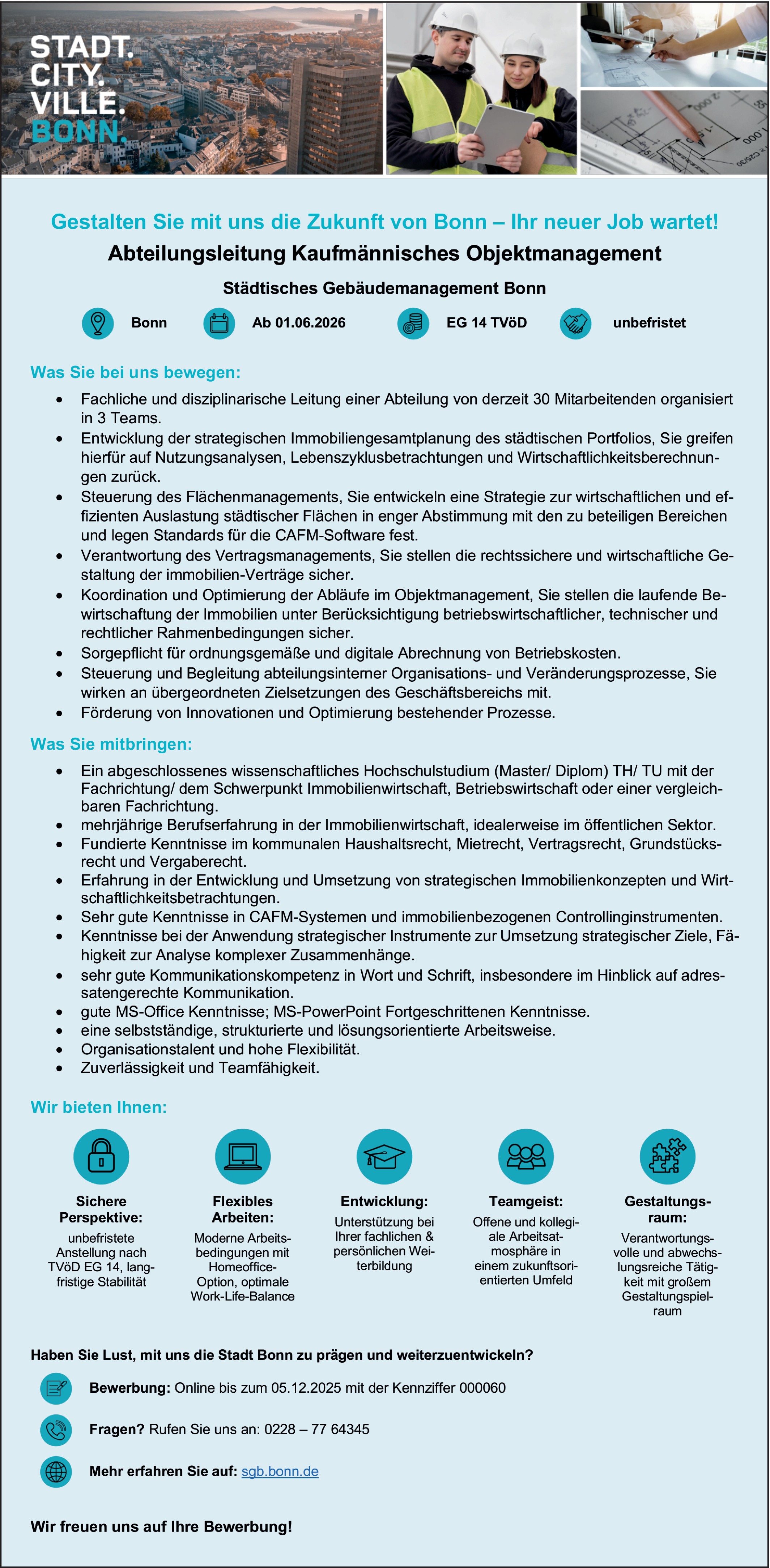 Immobilienbetriebswirt/in öffentlicher Dienst