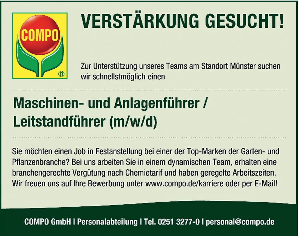 Maschinen- und Anlagenführer / Leitstandführer (m/w/d)