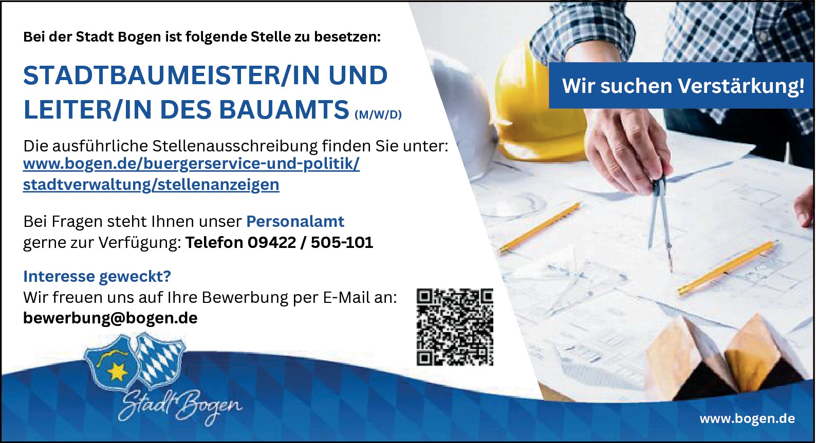Stadtbaumeister / Bauamtsleiter m/w/d