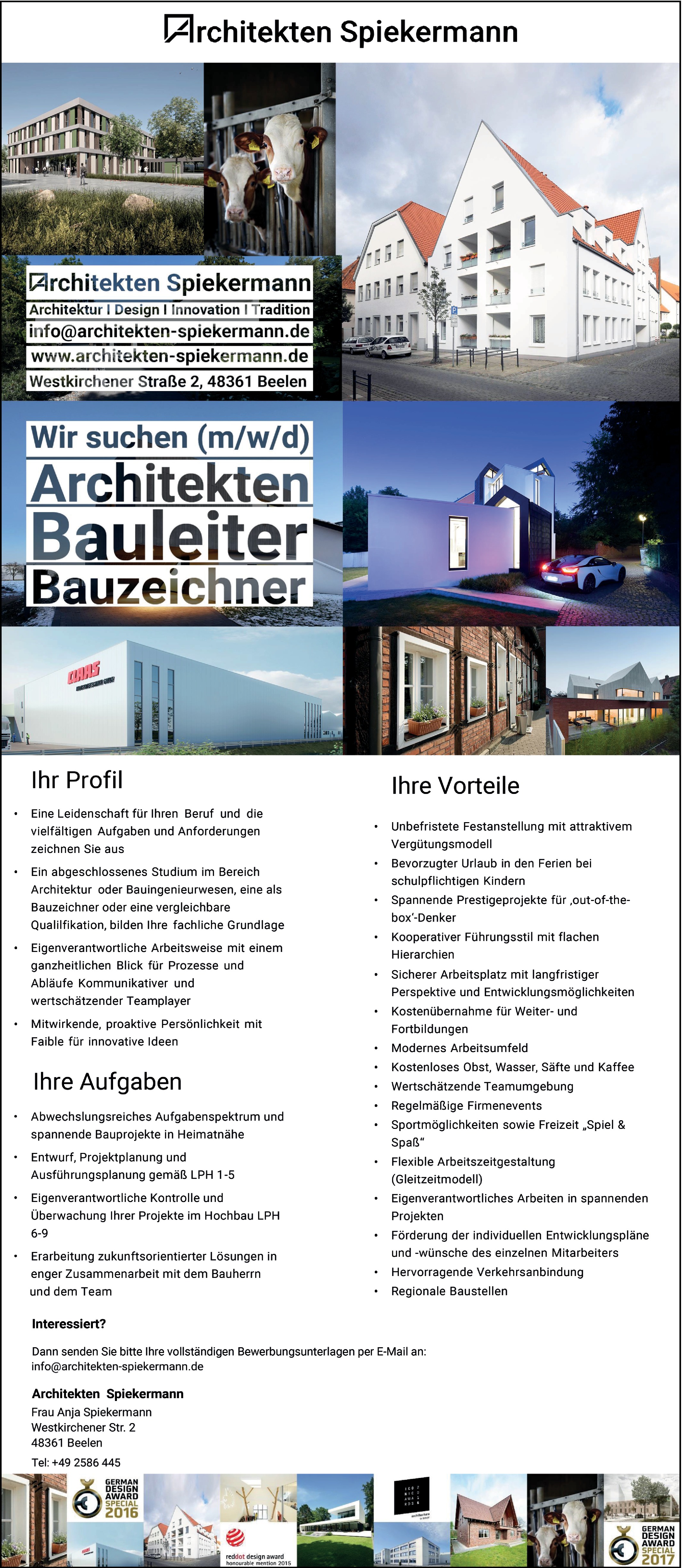 Architekt (m/w/d)